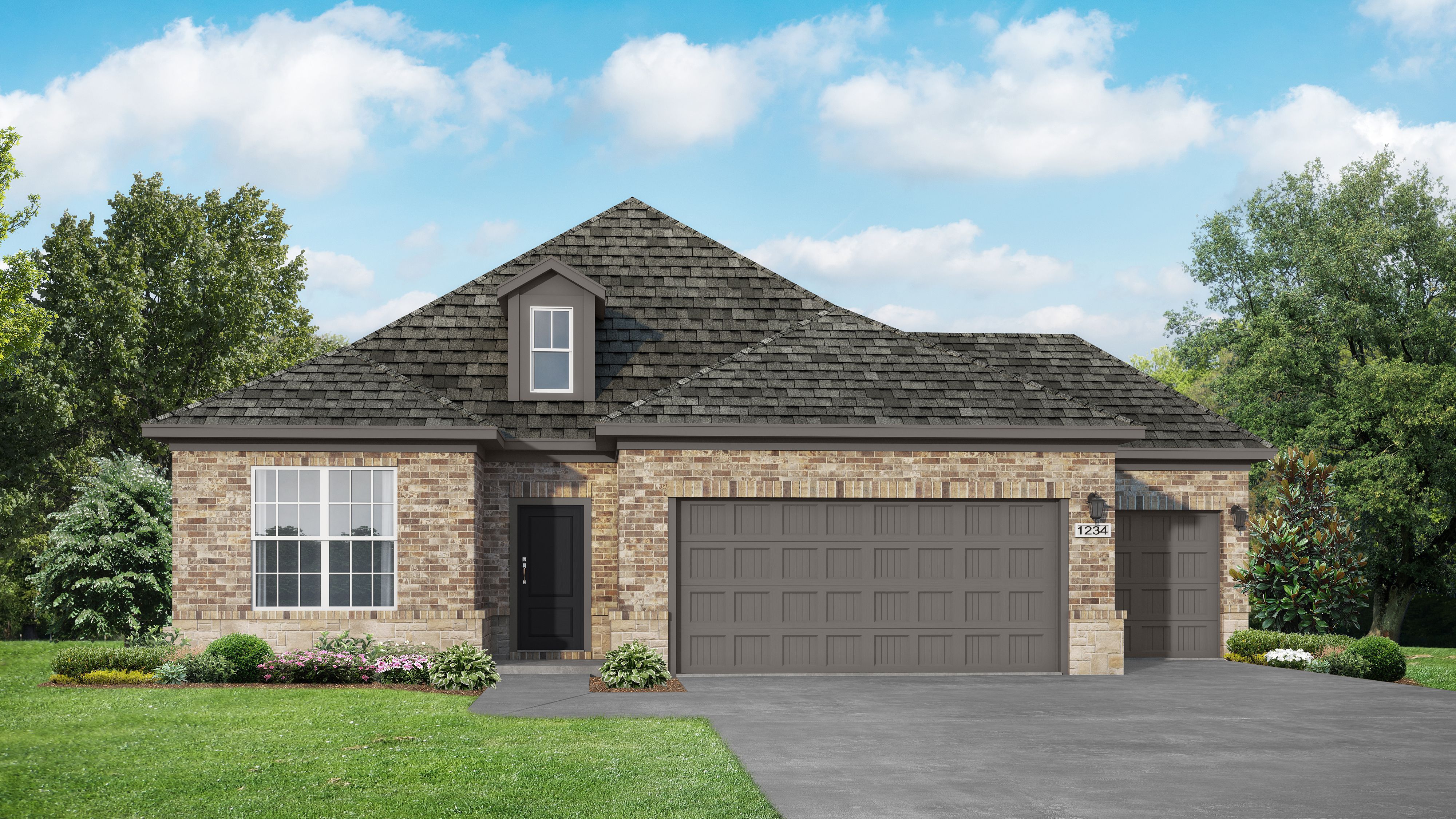 Build The Everett E, 3-Car Garage - now starting at $341,990