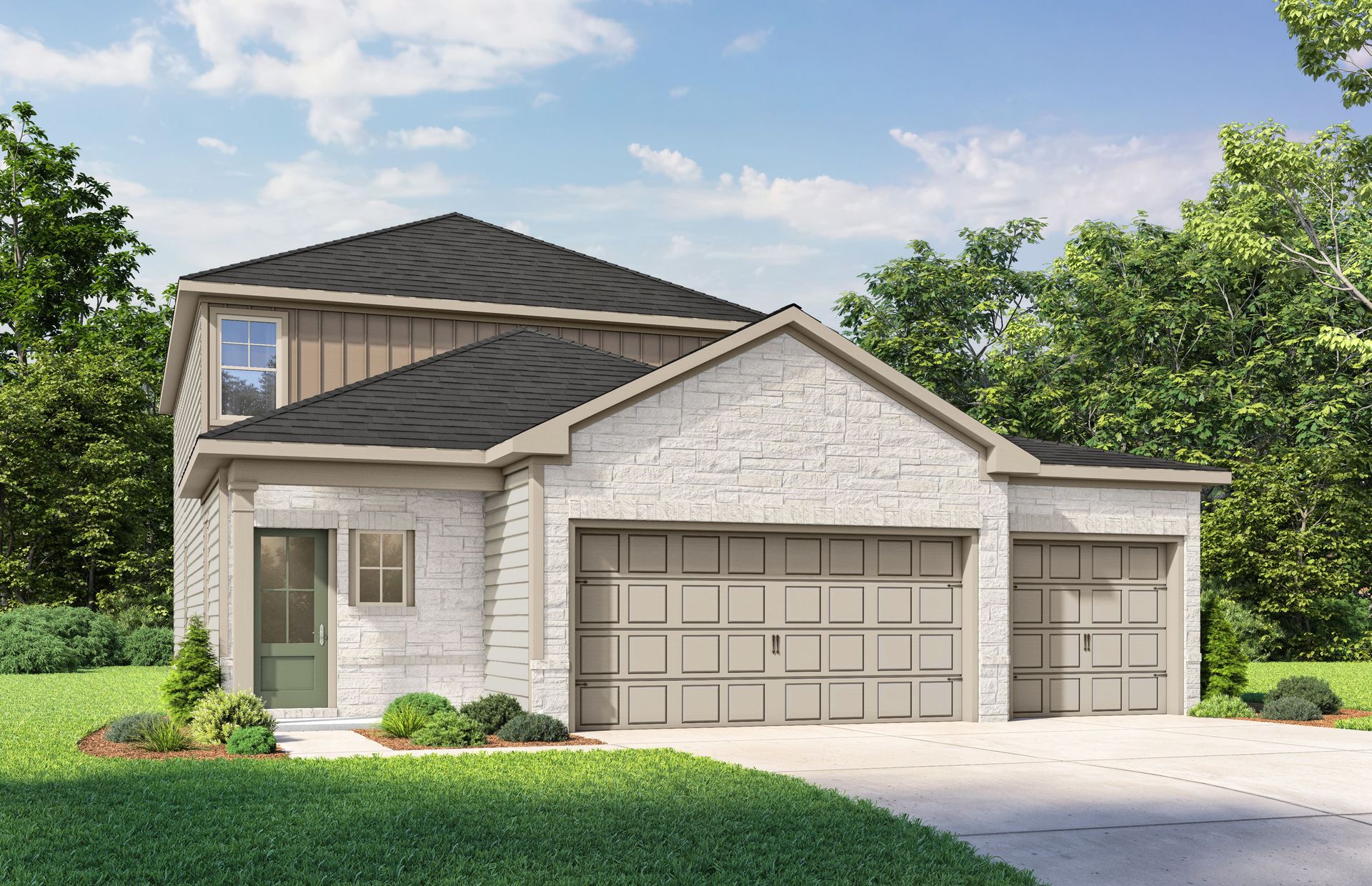 Build The Pinecrest C w/ 3rd Car - now starting at $396,990