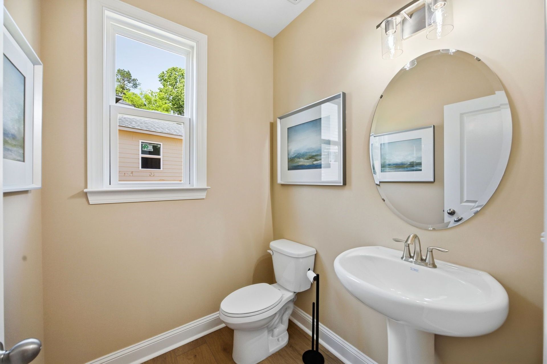 The Hickory II Powder Room