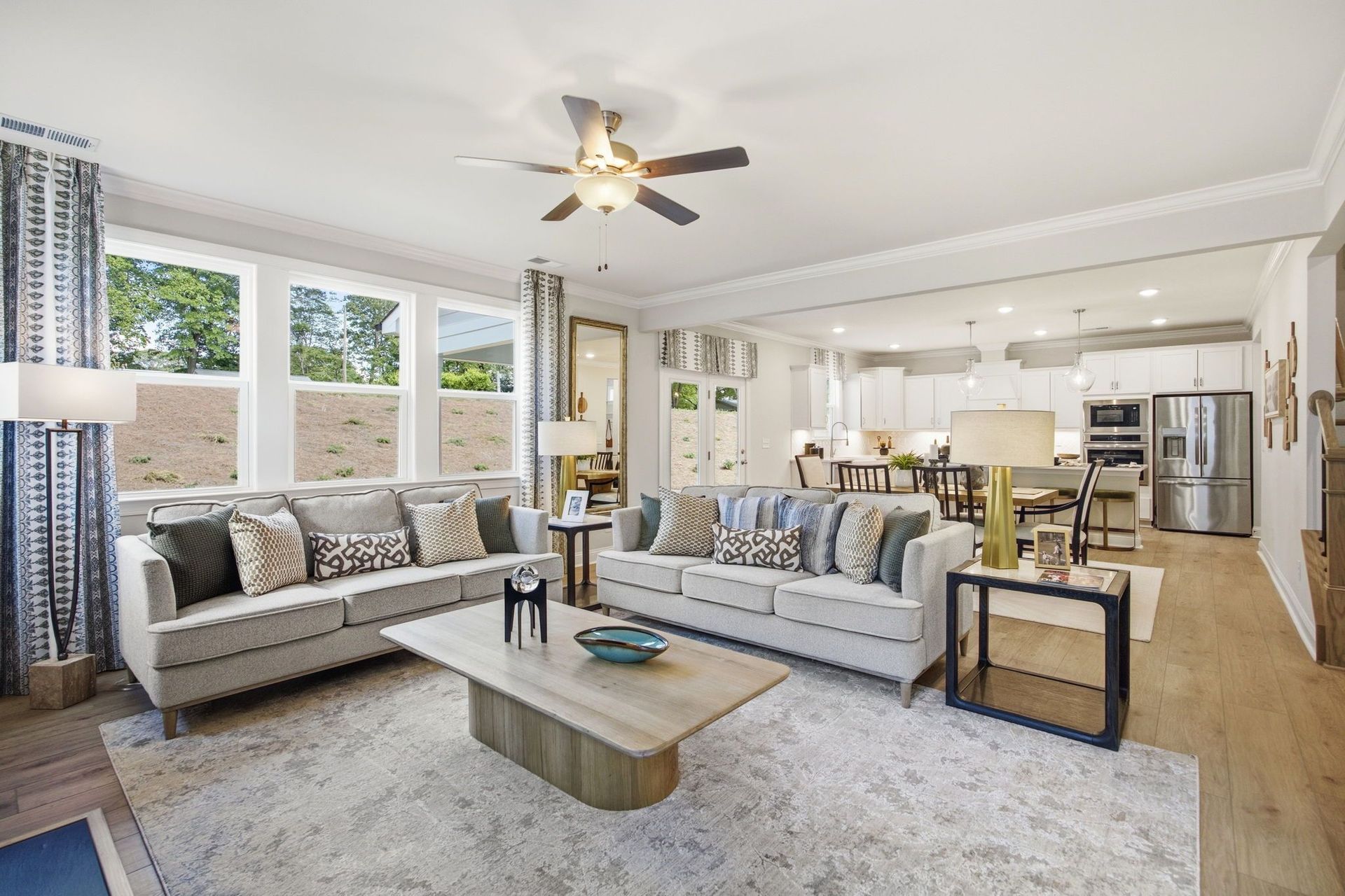 The Hickory II Open First Floor
