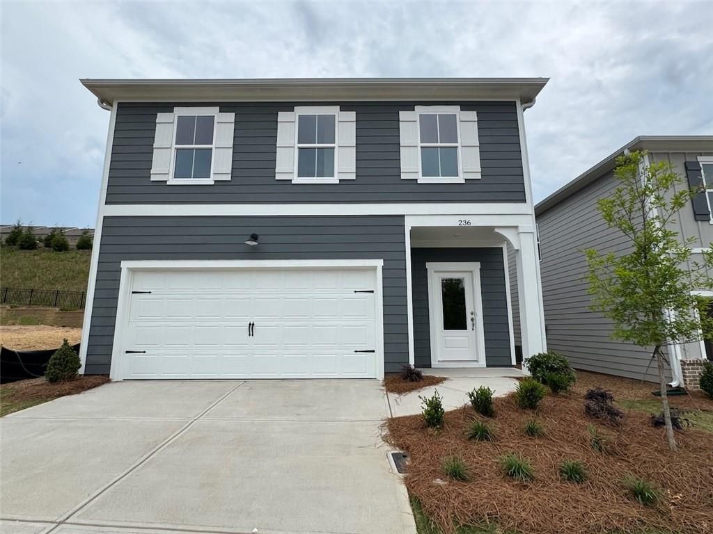 The Burton A - The Bluffs: Canton, Georgia - Davidson Homes