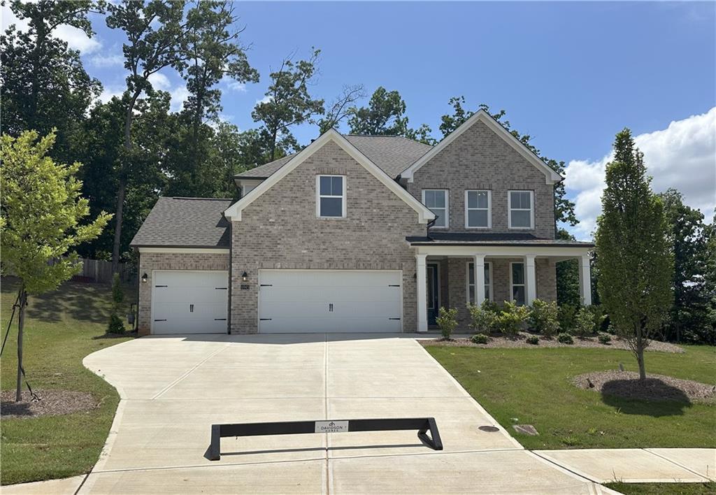 The Hickory E - Melody Lakeside Estates: Buford, Georgia - Davidson Homes