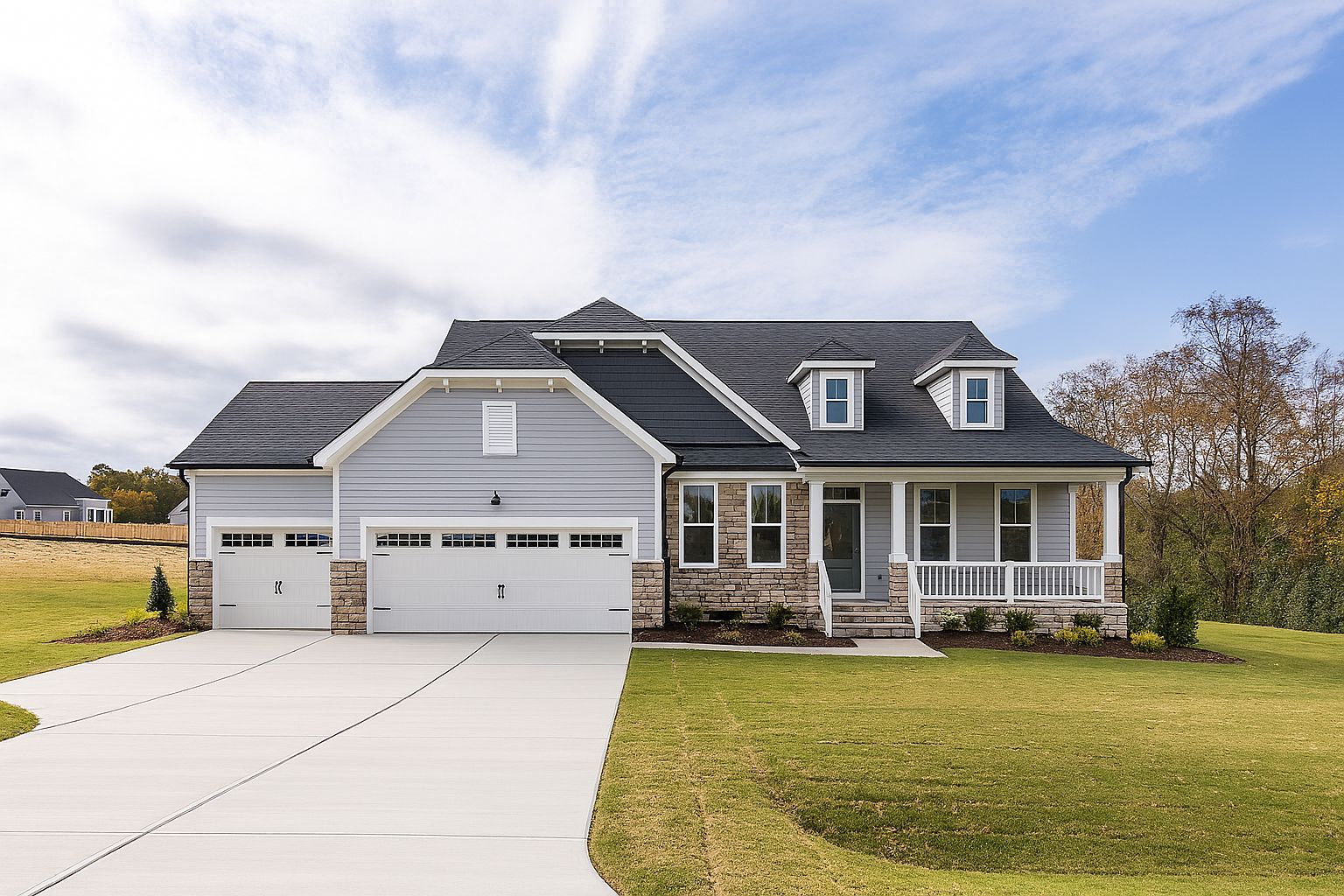 The Magnolia with 3-Car Garage