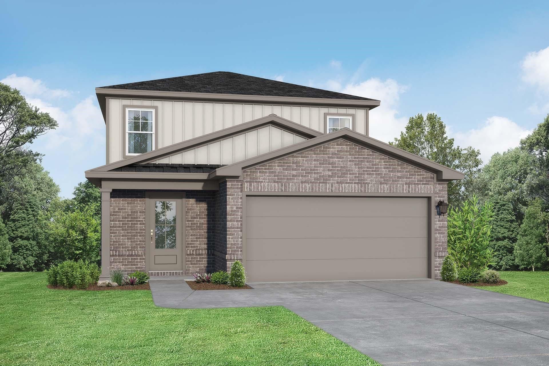 The Sabine F - Caney Creek Place: Conroe, Texas - Davidson Homes