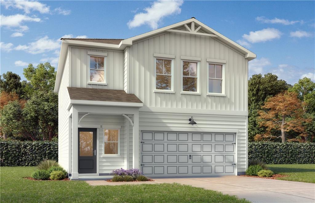 The Hartwell B - The Bluffs: Canton, Georgia - Davidson Homes