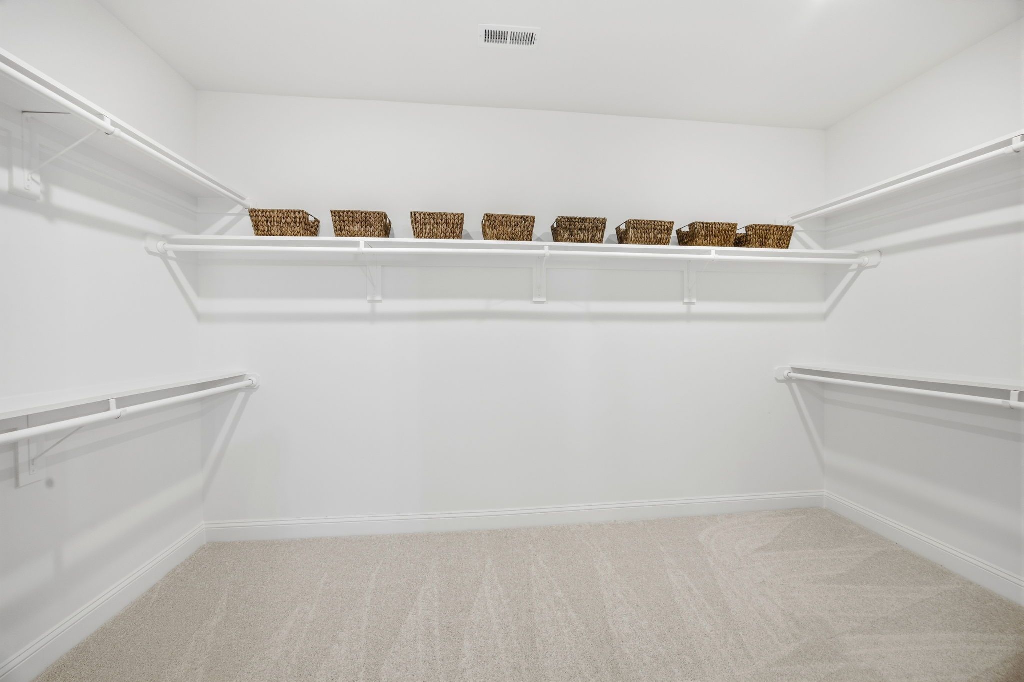 The Hickory II Primary Closet