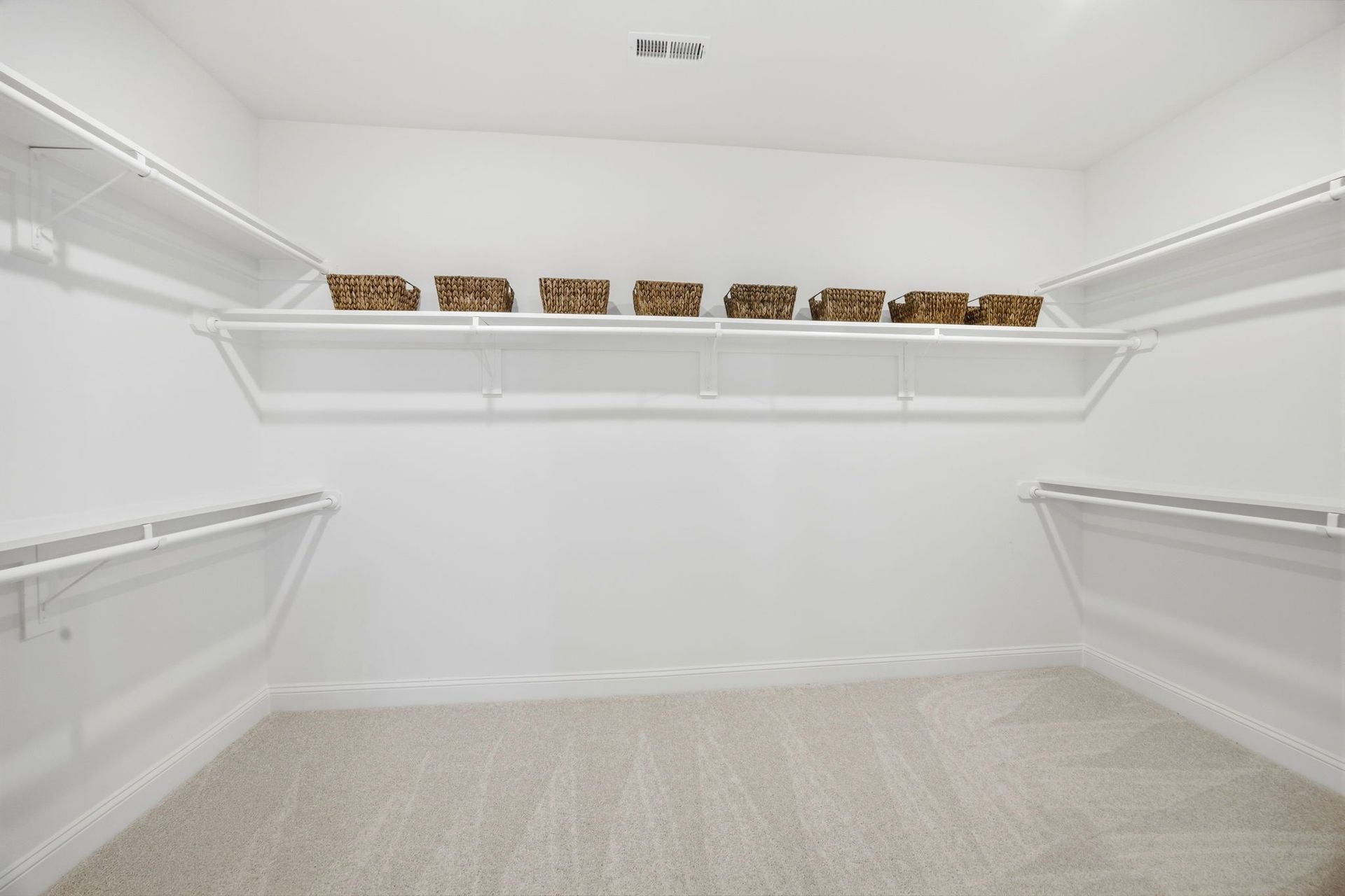 The Hickory II Primary Closet