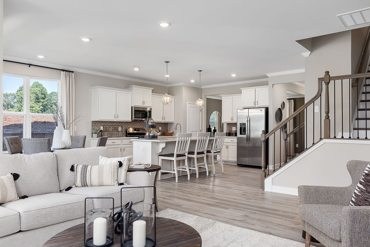 The Ash Living Room & Kitchen
