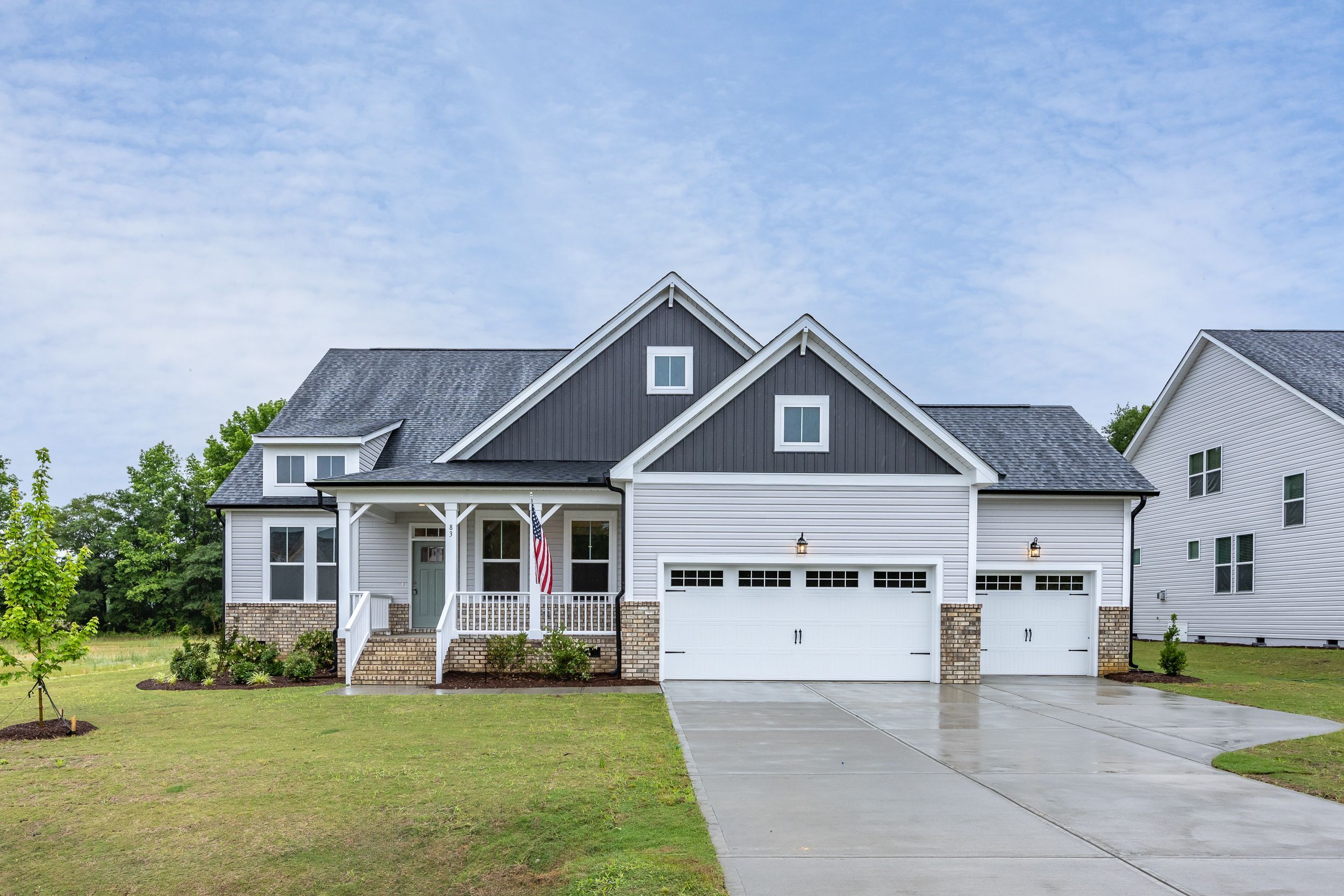 The Magnolia with 3 Car Garage