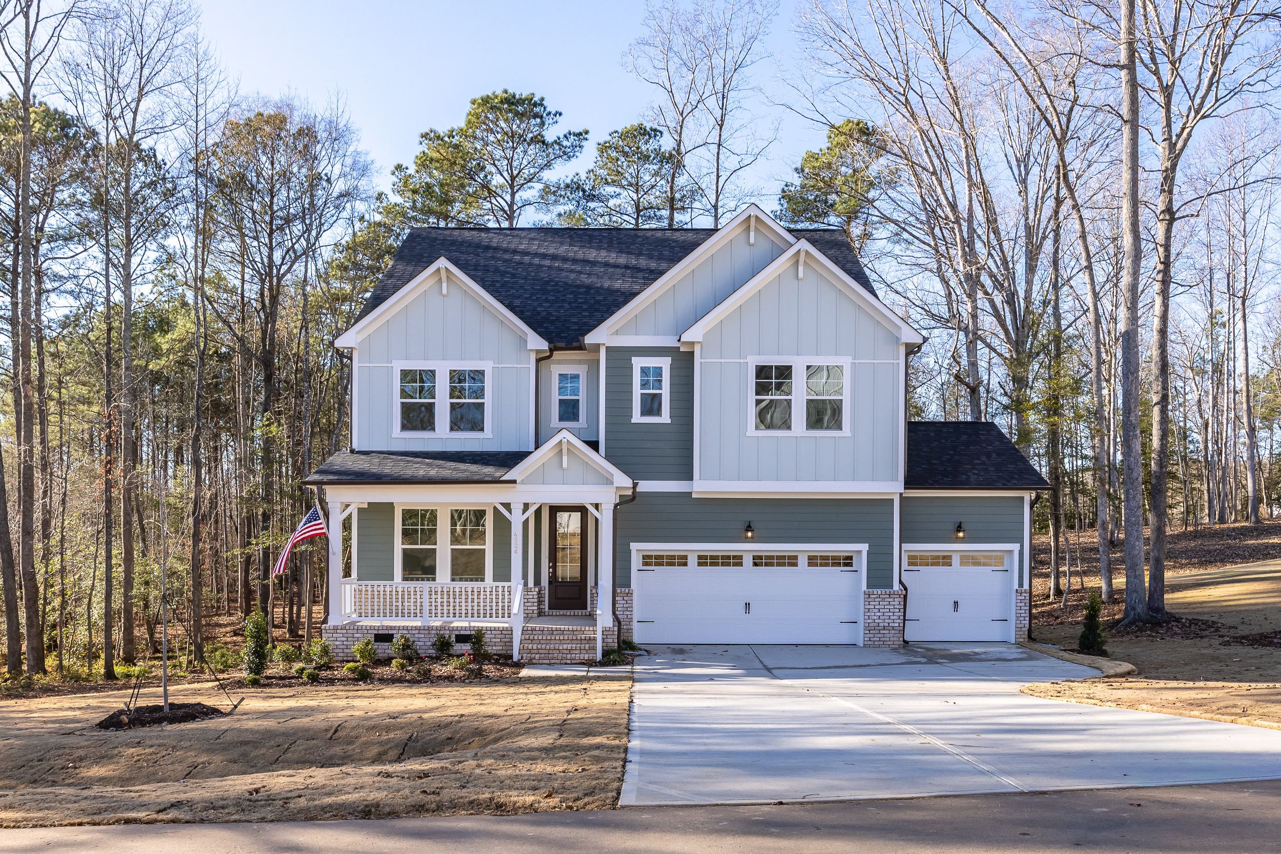 The Beech with 3 Car Garage