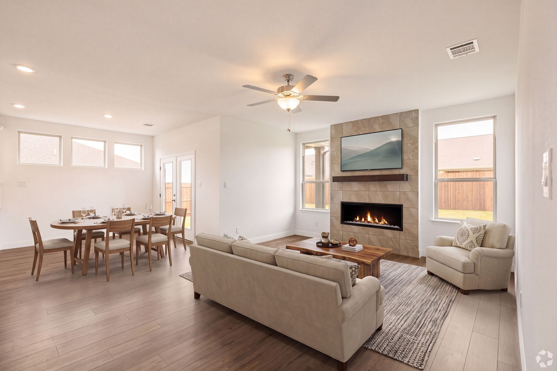 The Ash Floor Plan Living Room