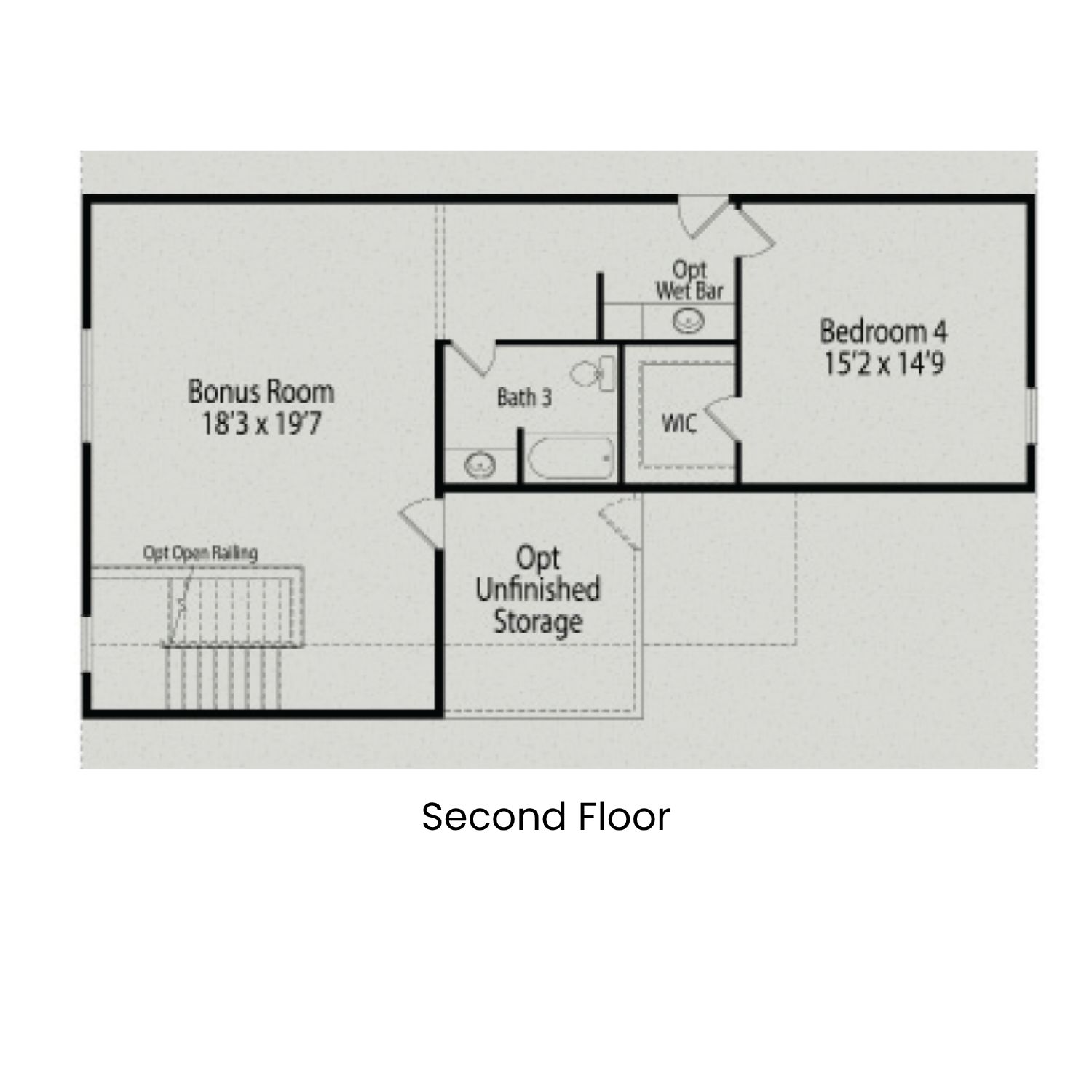 Magnolia II Second Floor