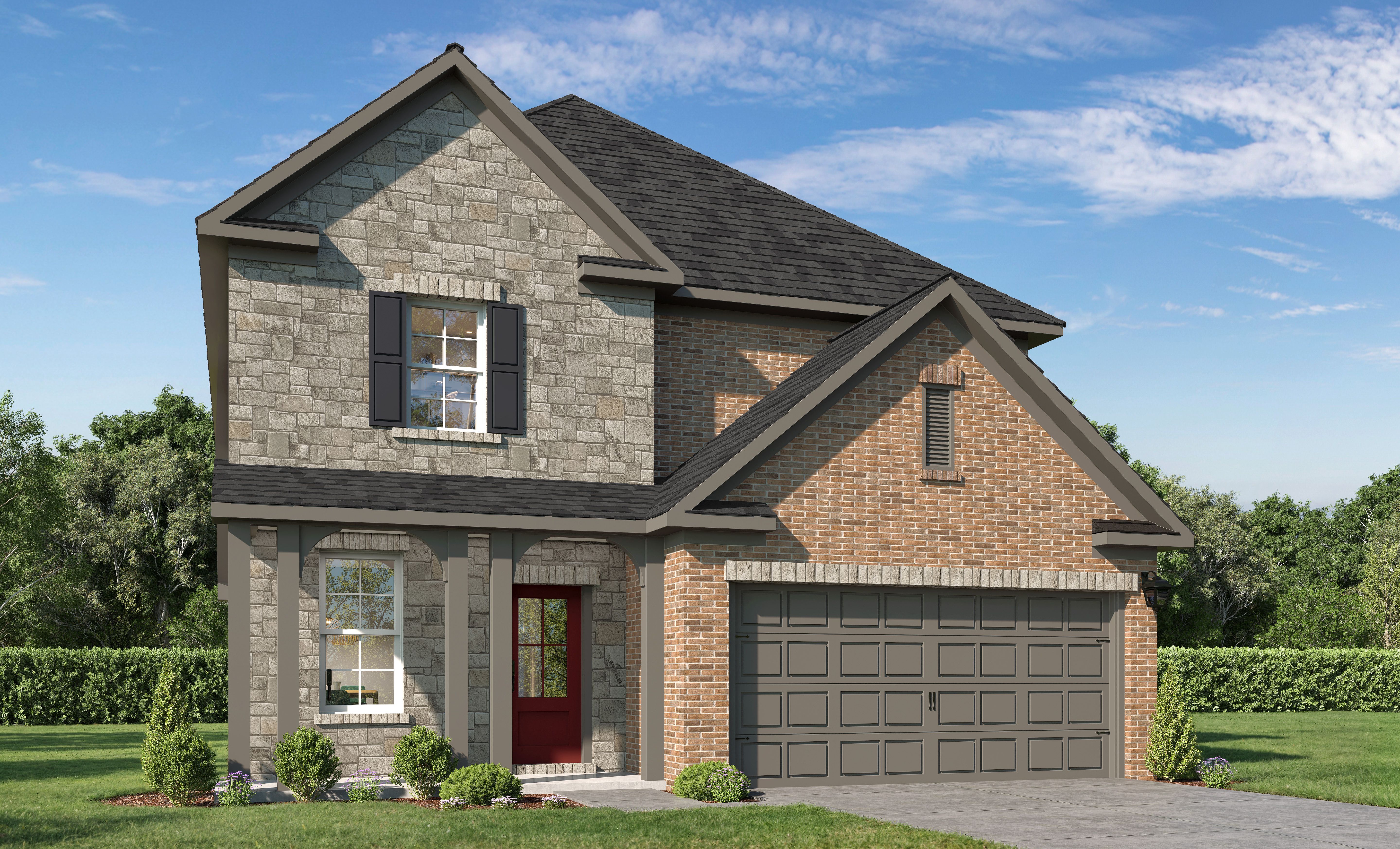 The Lakeshore F - Enclave at Newport: Crosby, Texas - Davidson Homes