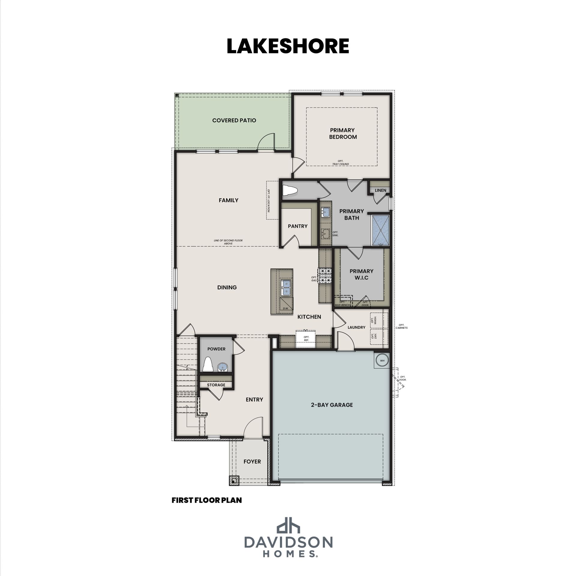Lakeshore First Floor Plan