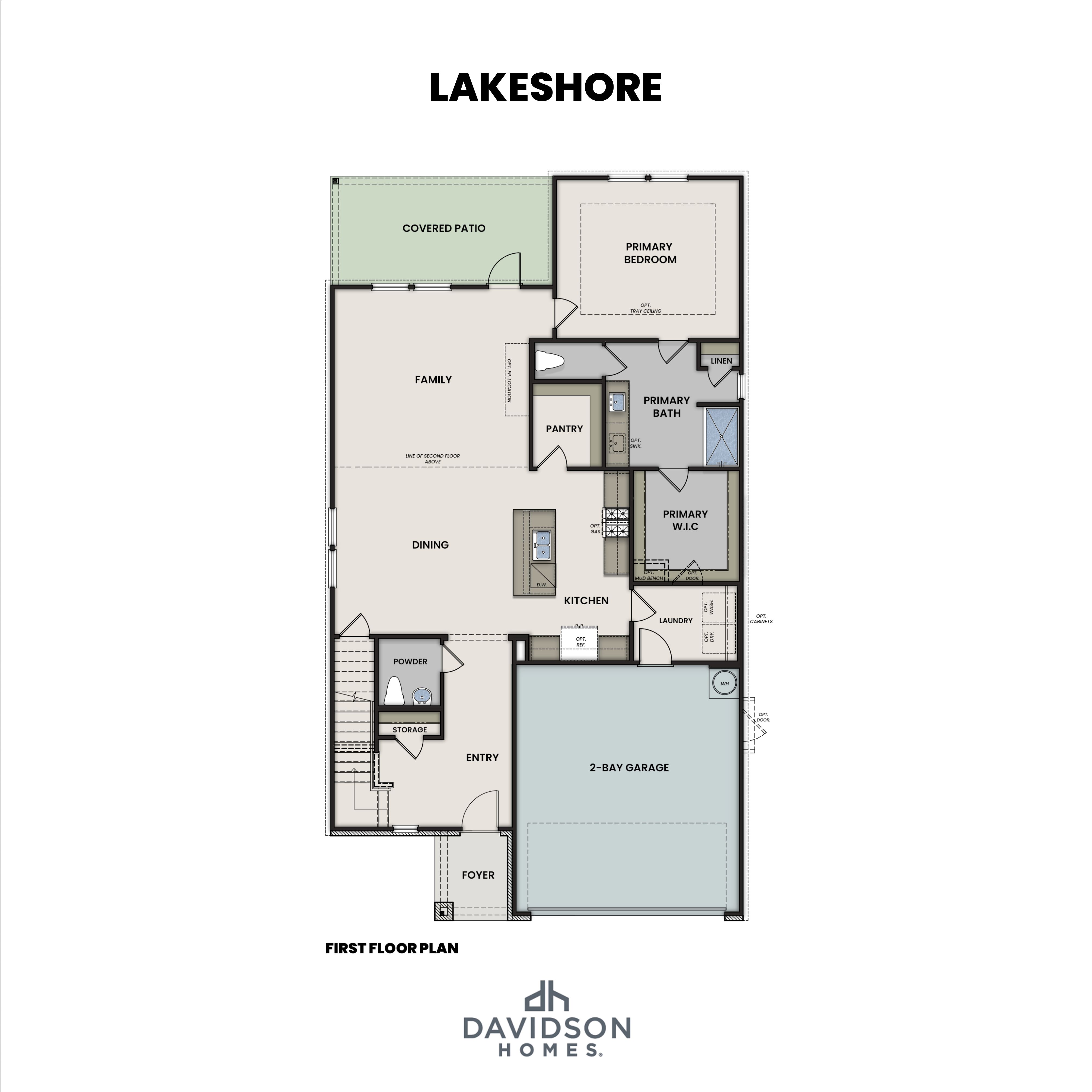 Lakeshore First Floor Plan