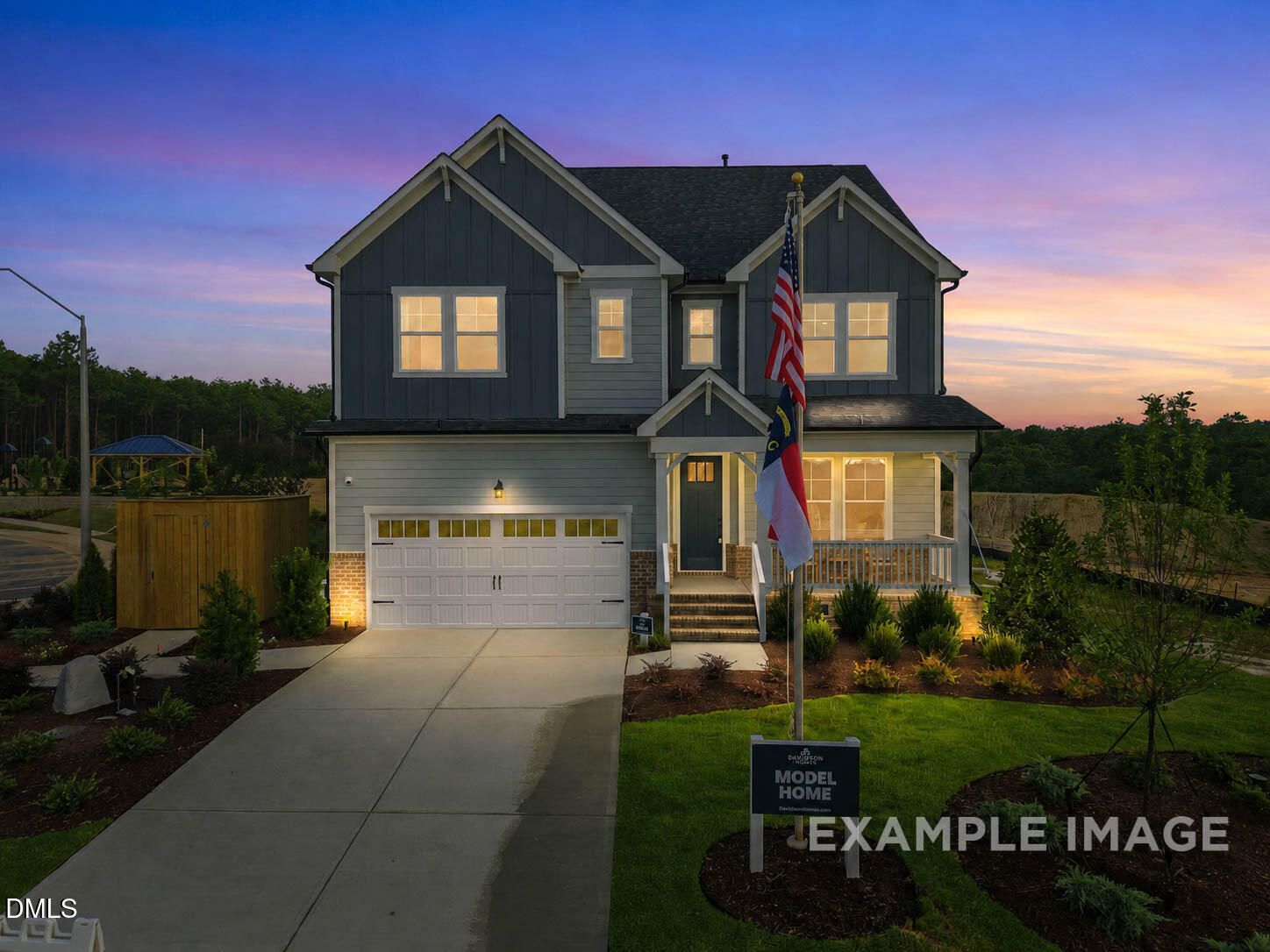 Montrose por Davidson Homes en Pinehurst-Southern Pines North Carolina
