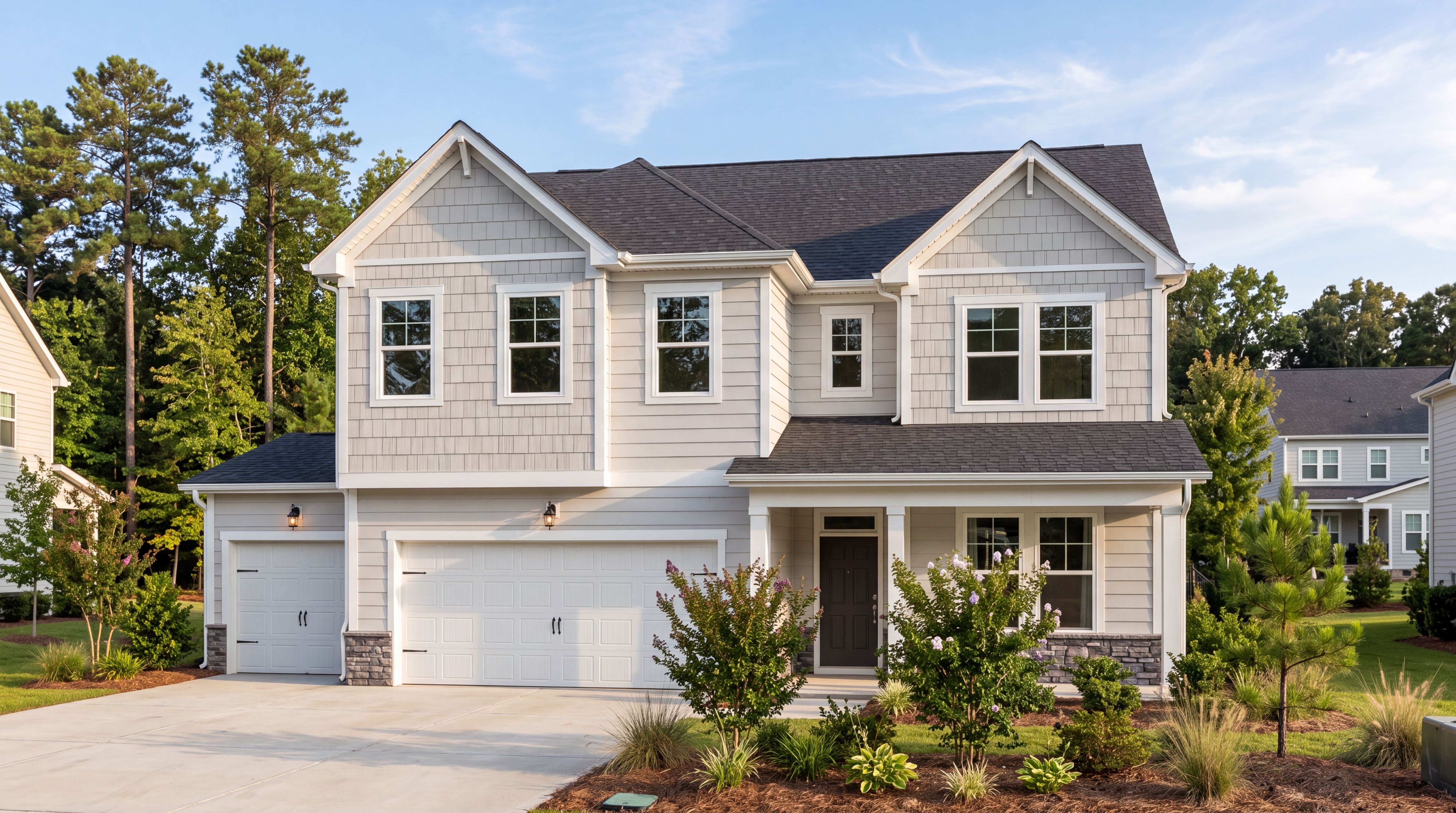 The Aspen 3-Car Garage