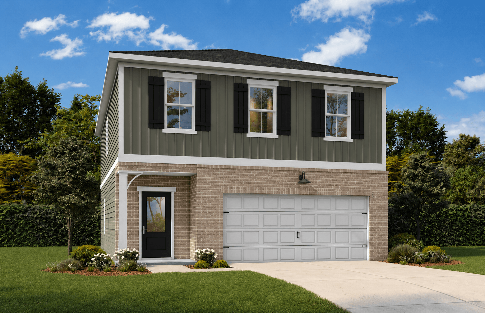 The Burton B floor plan