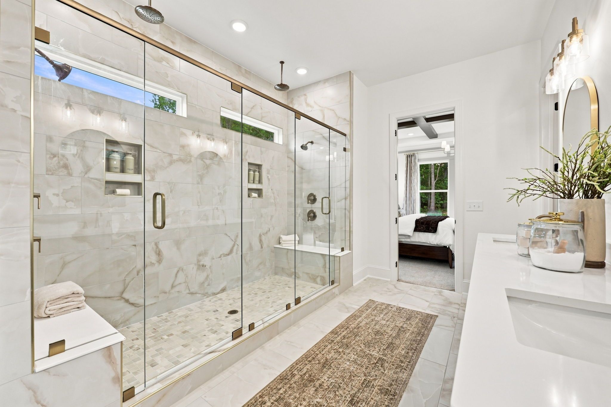 The Barrington Luxury Primary Bathroom