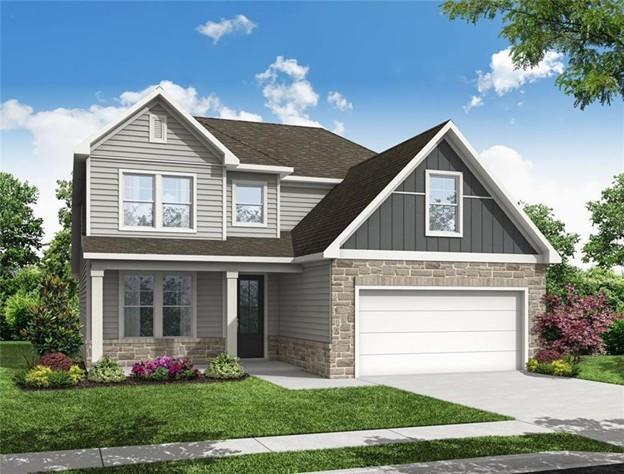 The Harrison H - Wehunt Meadows: Hoschton, Georgia - Davidson Homes
