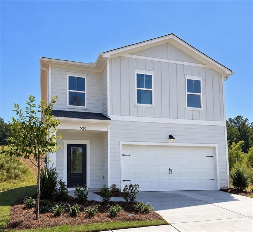 The Rabun B - The Bluffs: Canton, Georgia - Davidson Homes