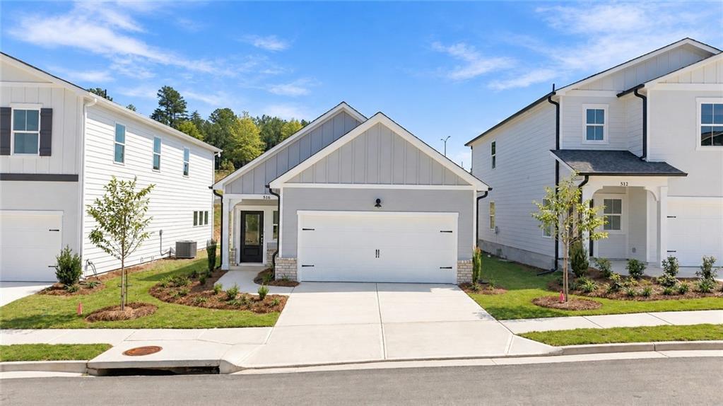 The Oconee B - The Bluffs: Canton, Georgia - Davidson Homes