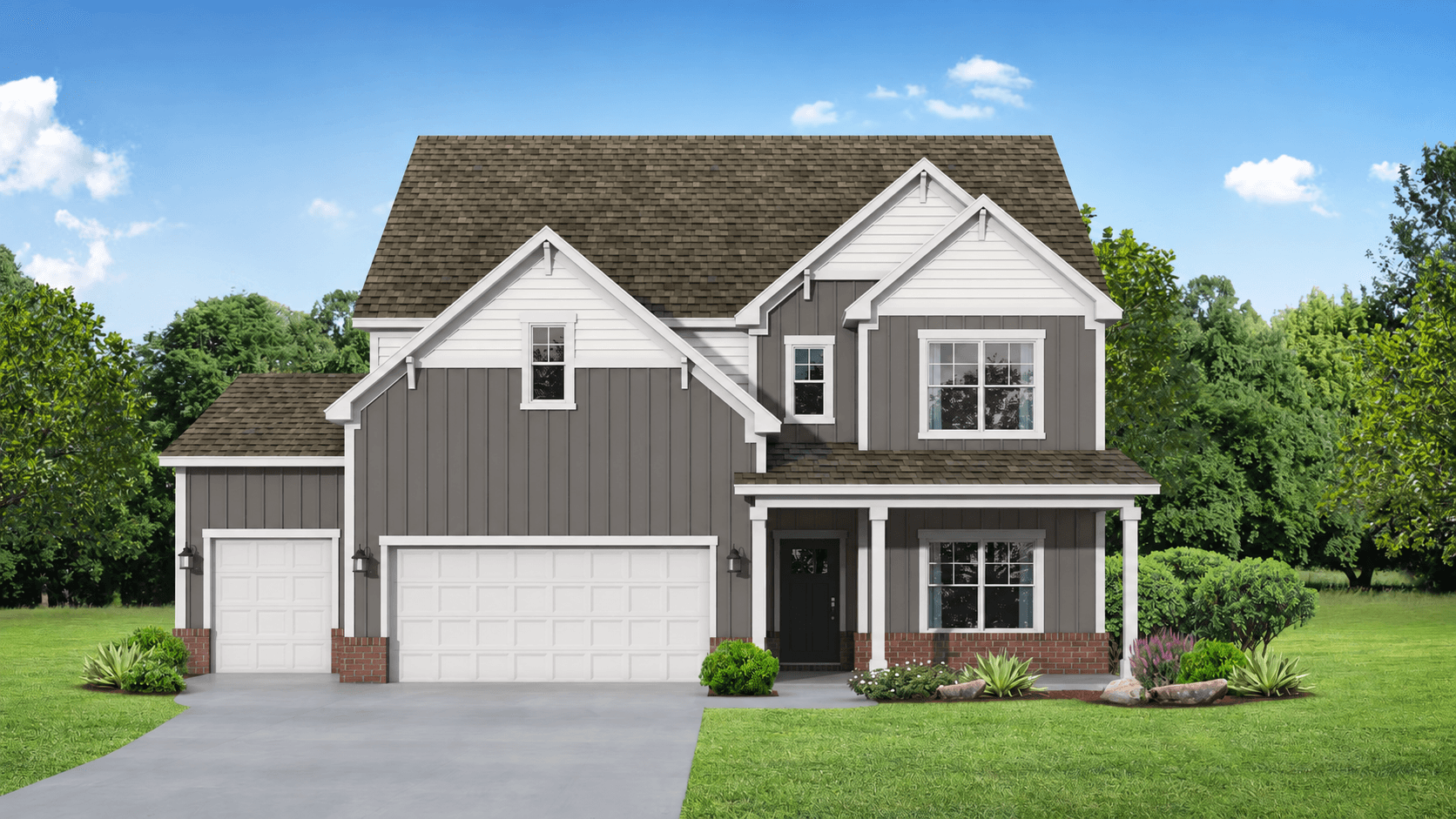 The Chelsea D by Davidson Homes with Hardie Siding