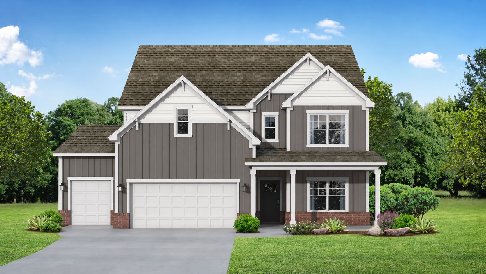 The Chelsea D by Davidson Homes with Hardie Siding