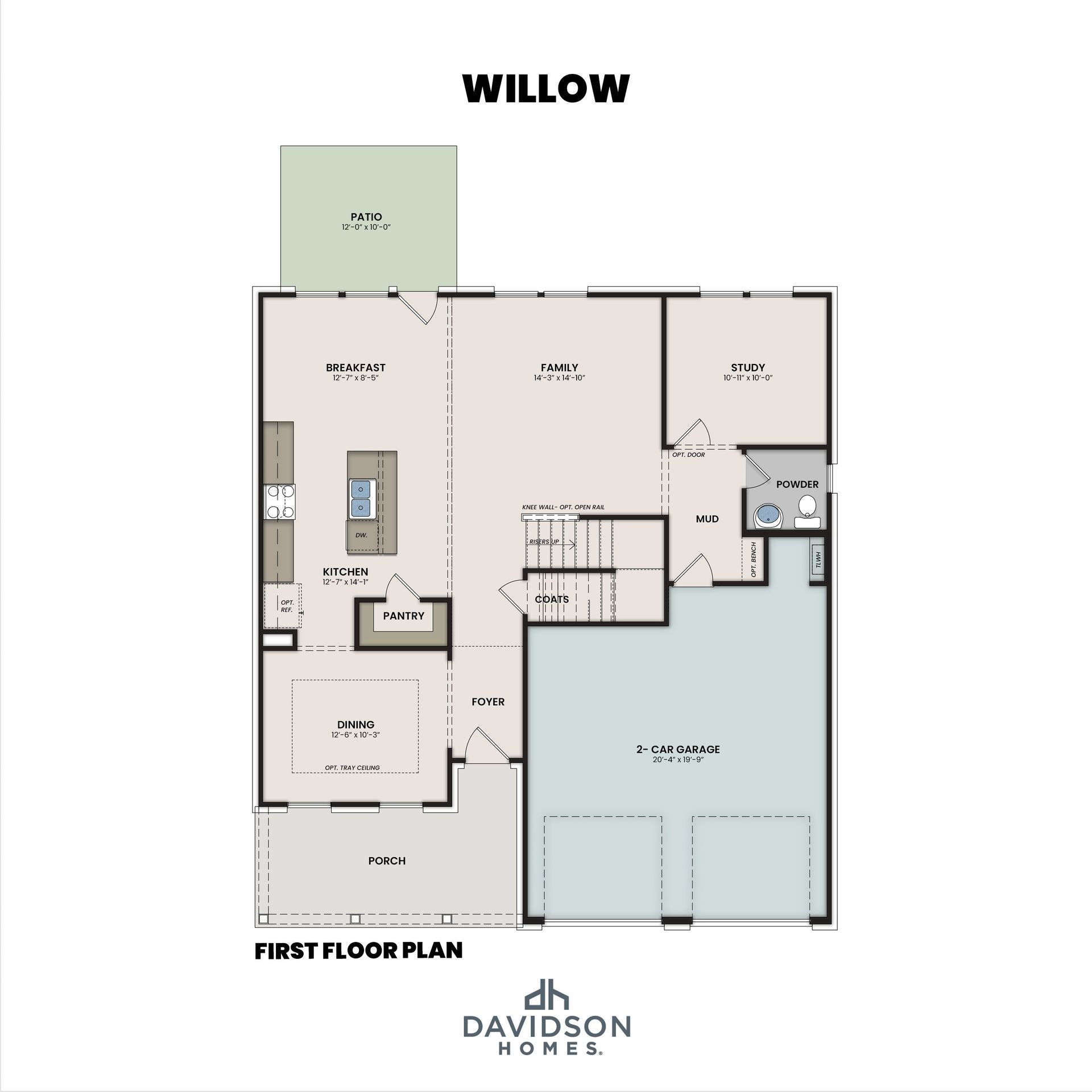 The Willow First Floor