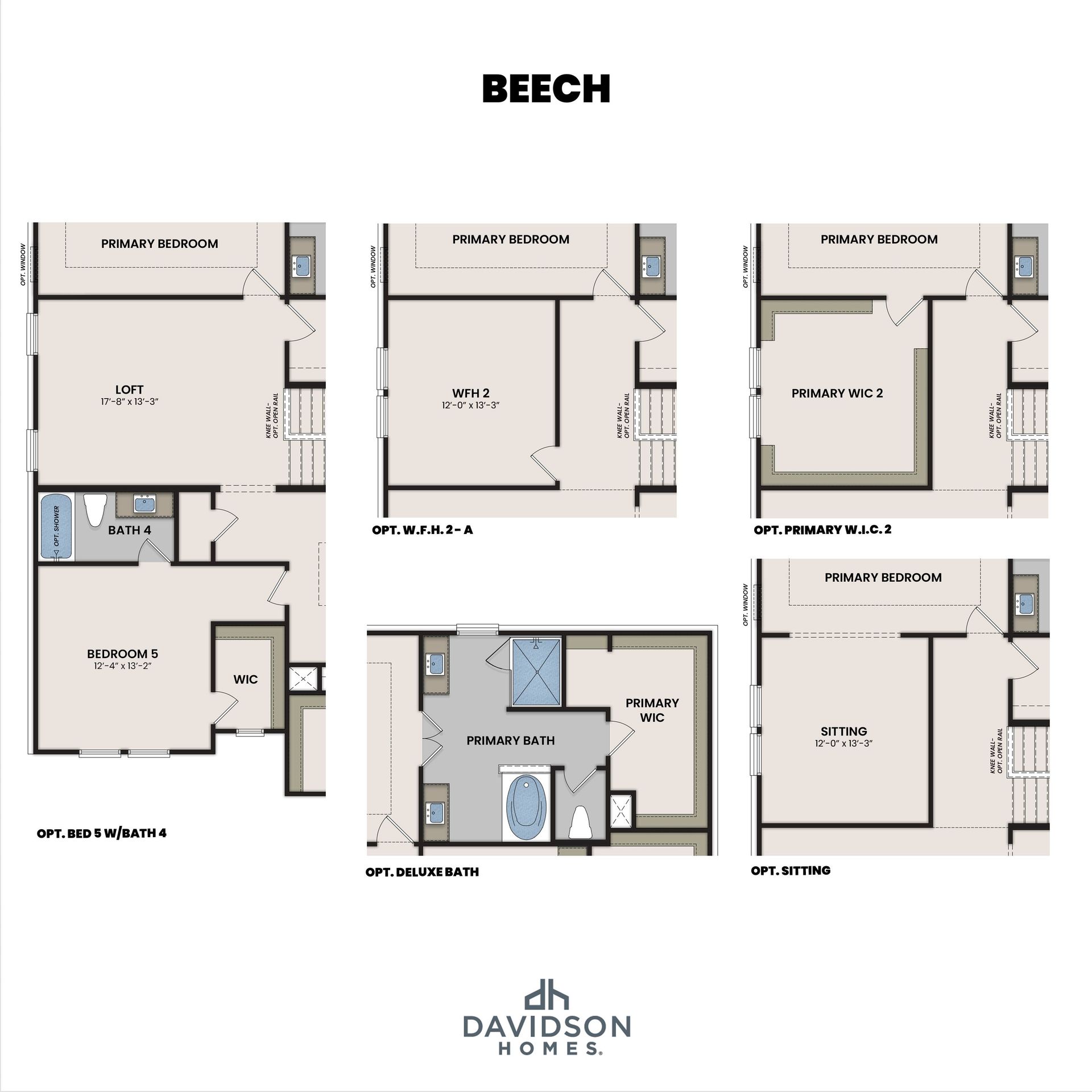 The Beech 2nd Floor Options