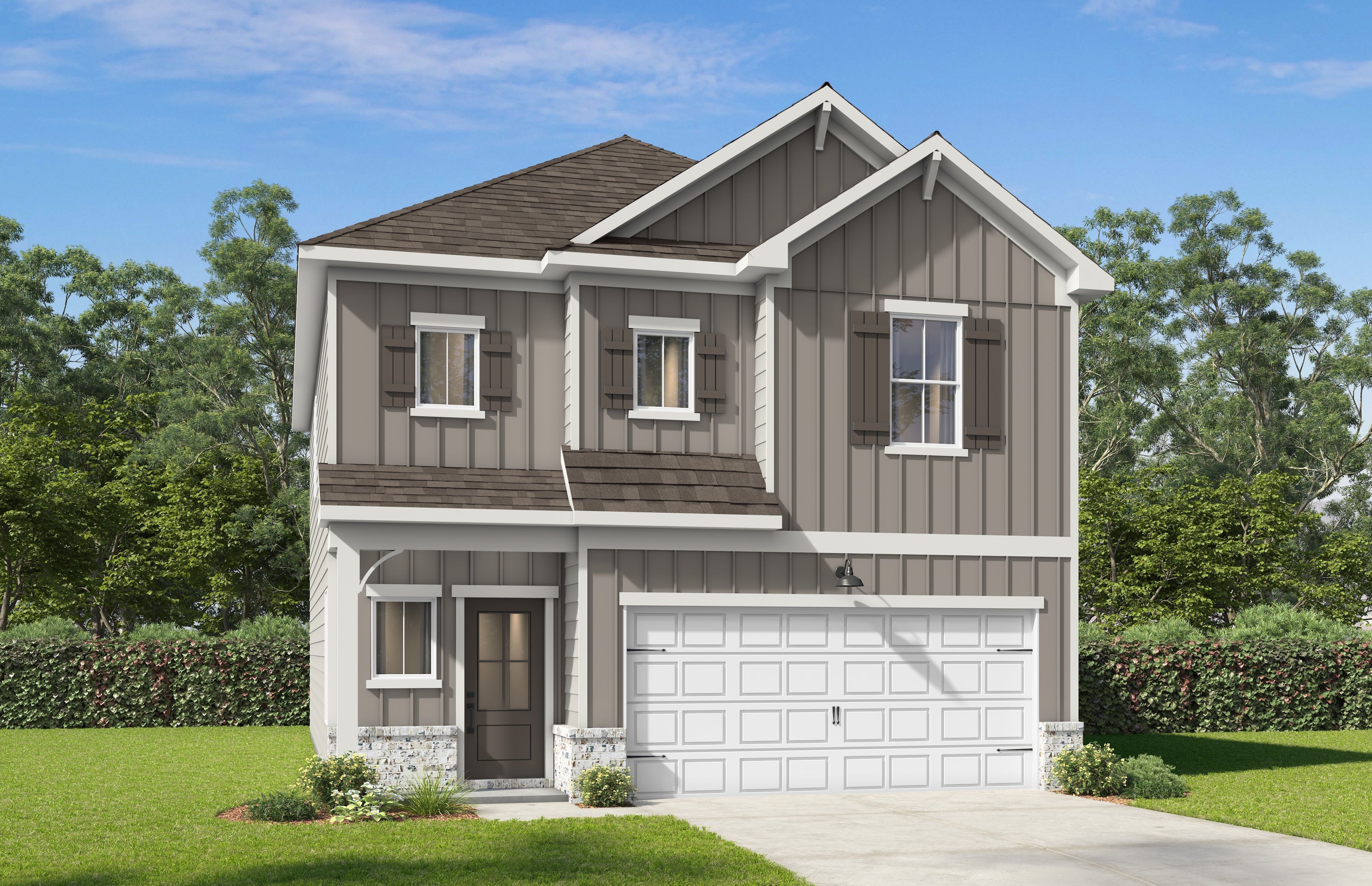 The Acworth D - The Bluffs: Canton, Georgia - Davidson Homes