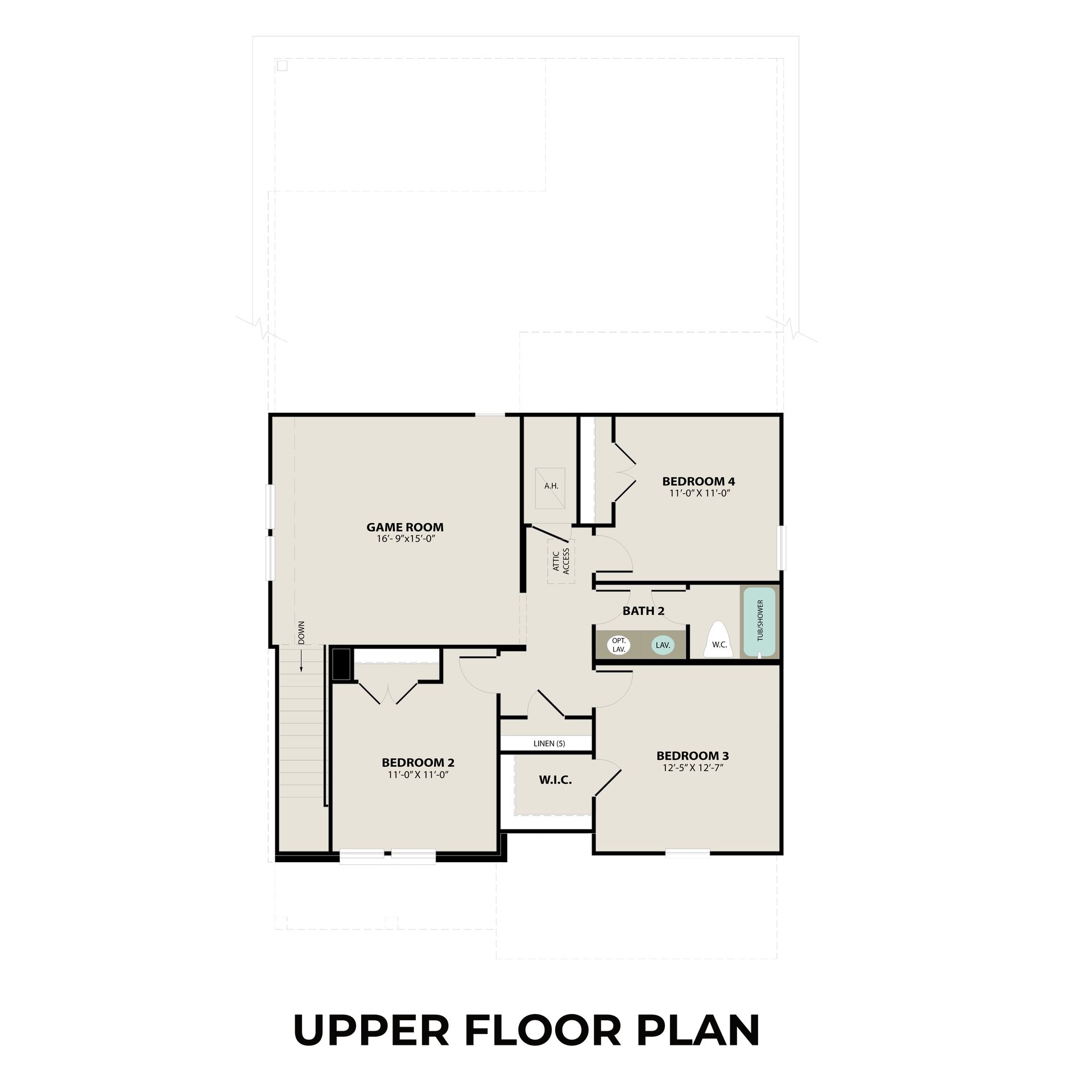 Upper Floor Plan