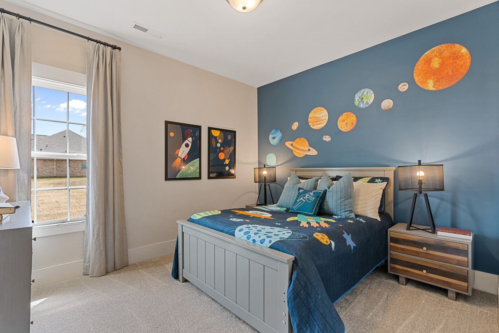 Pikes Ridge Model Home Bedroom