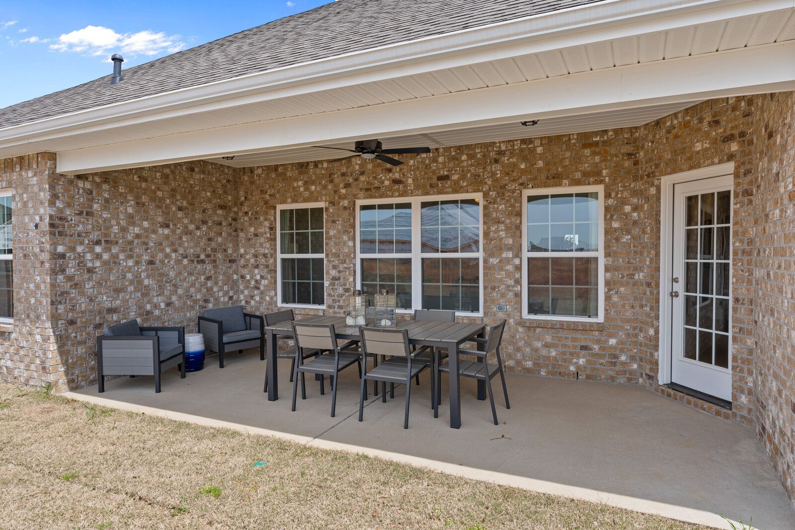 Pikes Ridge Model Home Back Porch