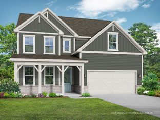 The Hickory B - Melody Lakeside Estates: Buford, Georgia - Davidson Homes