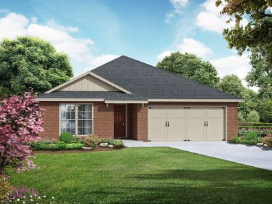 The Franklin V Brick Floor Plan - Davidson Homes LLC