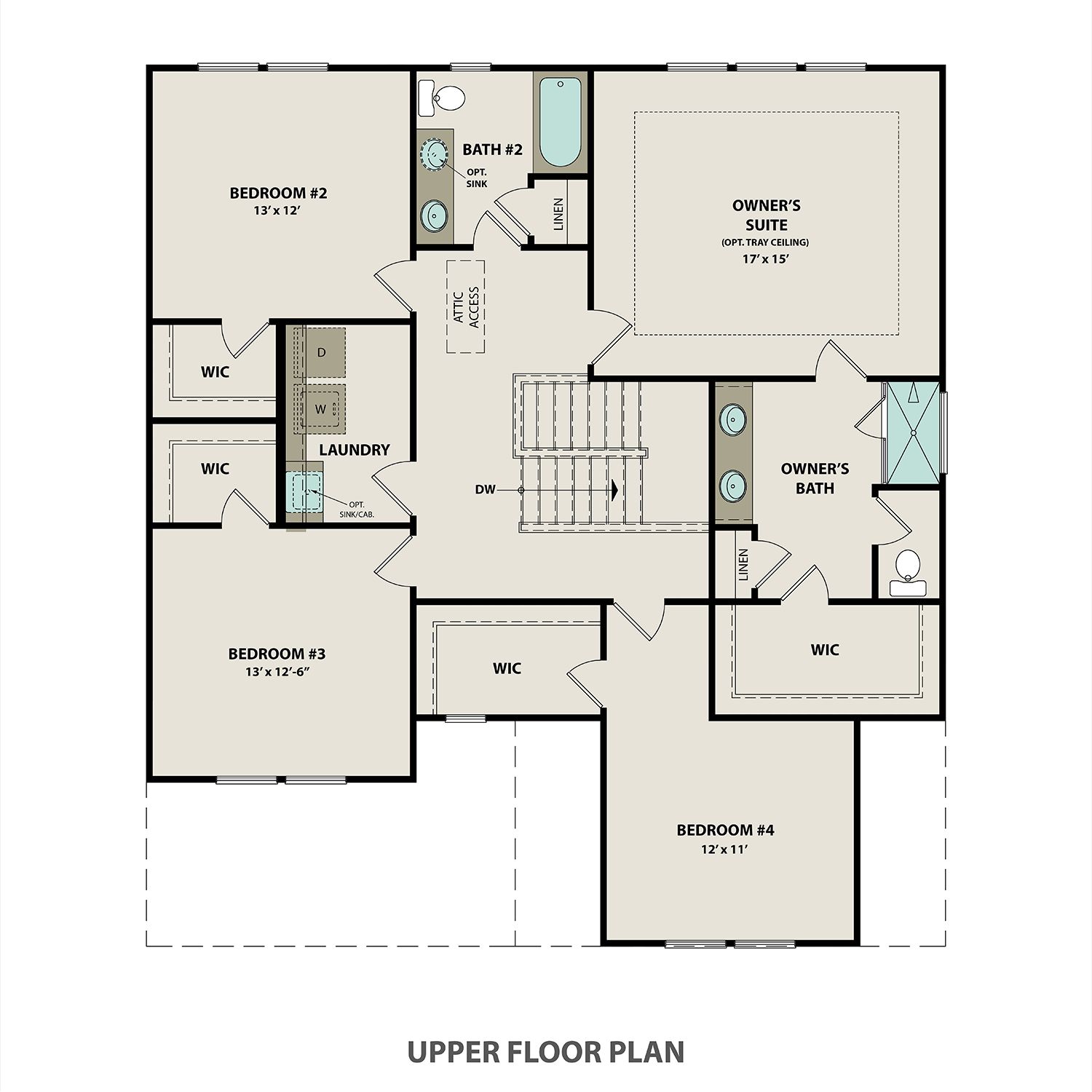 Upper Floor Plan
