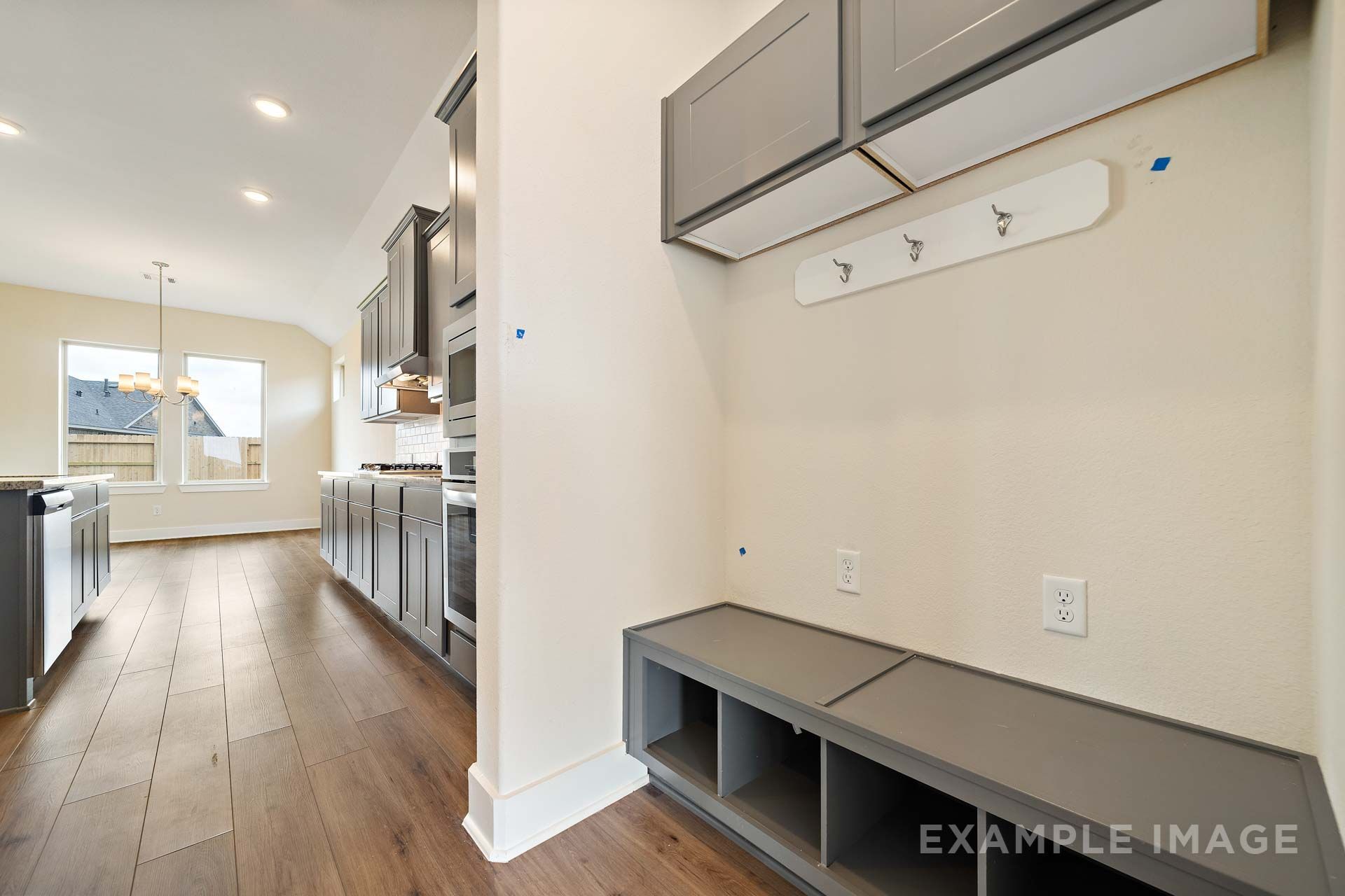 Entry Coat Rack in the Diana Floor Plan