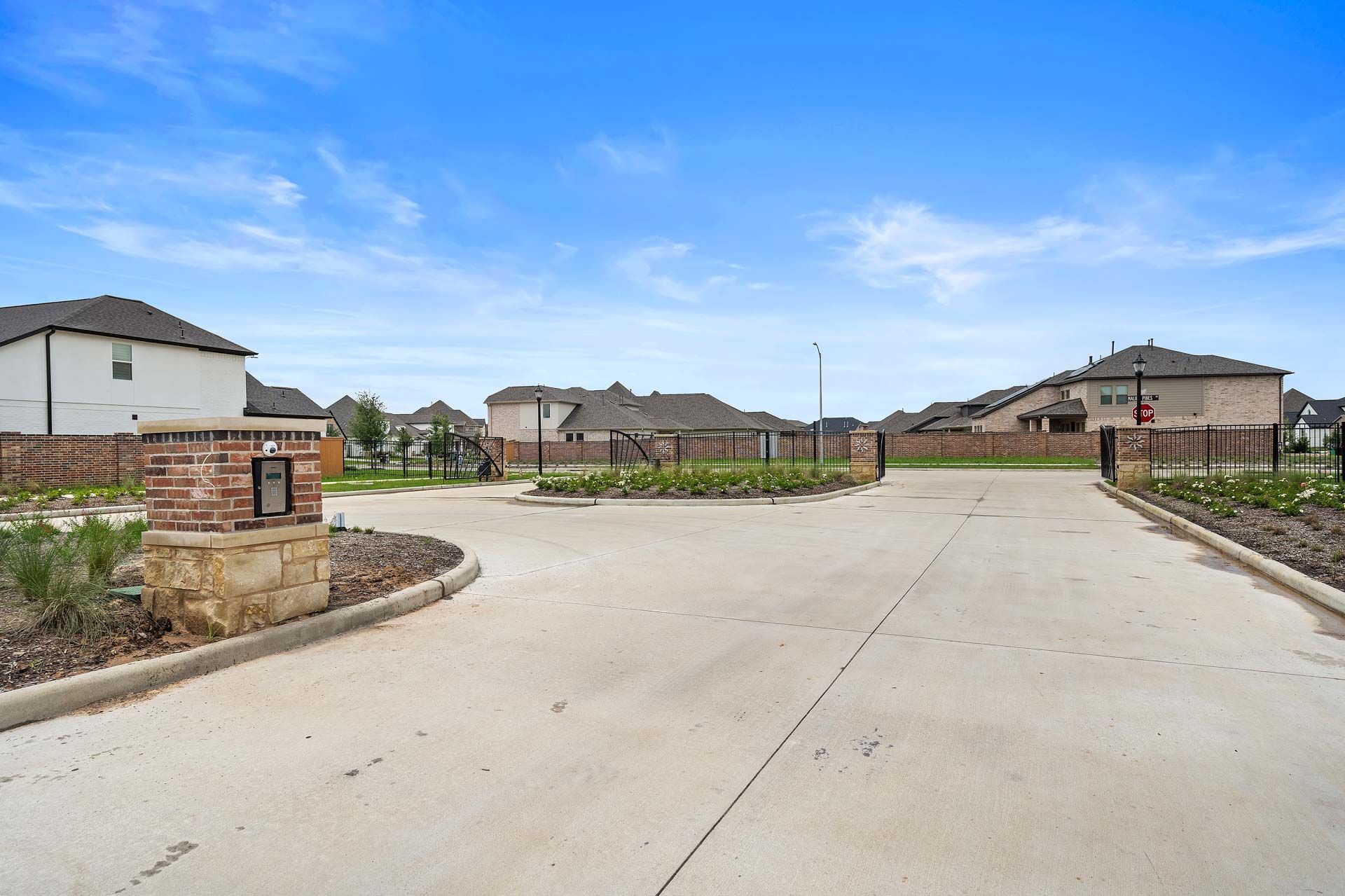Davidson Homes in Sunterra are in a Gated Section!