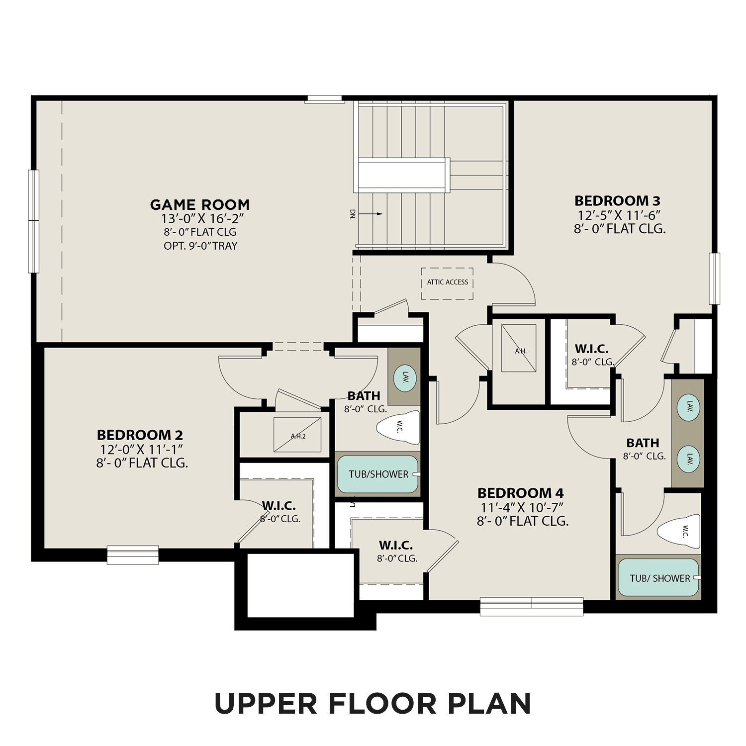 Upper Floor Plan