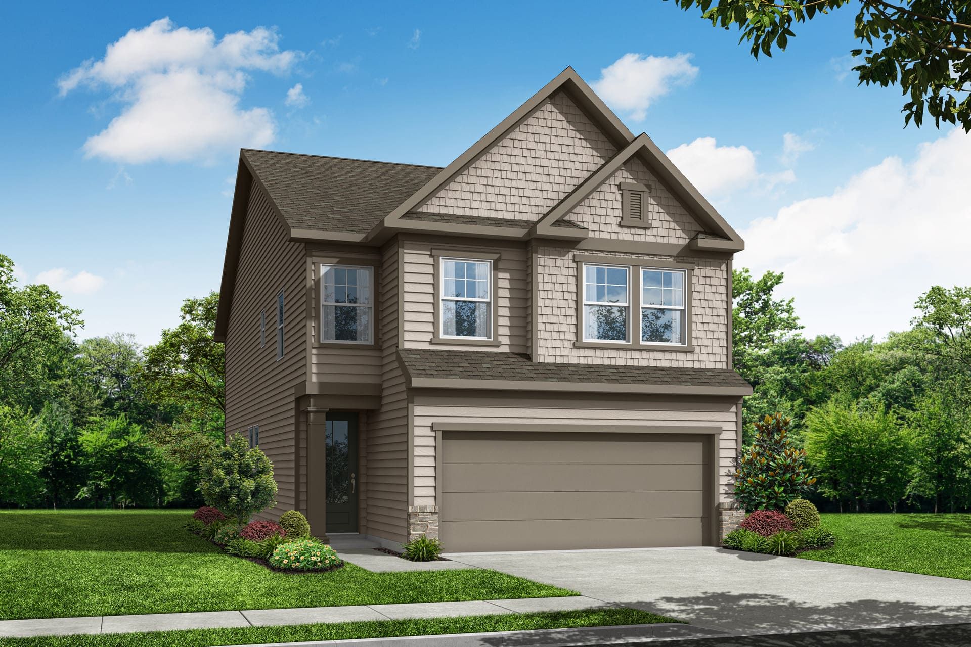 The Cary A floor plan