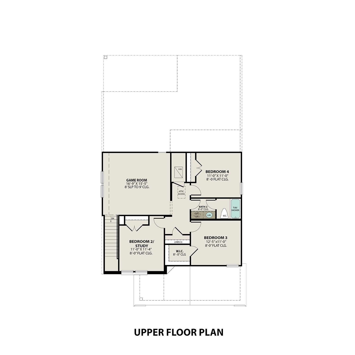 Upper Floor Plan