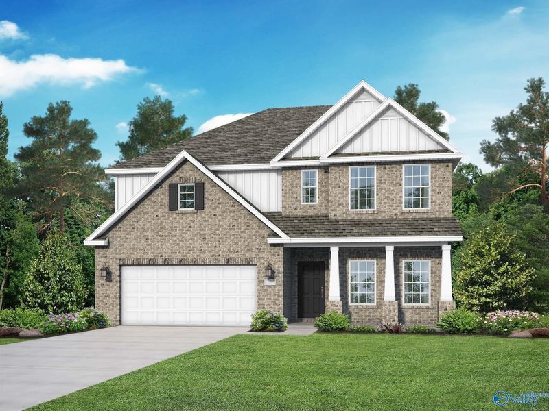 The Chelsea C by Davidson Homes LLC in Decatur AL