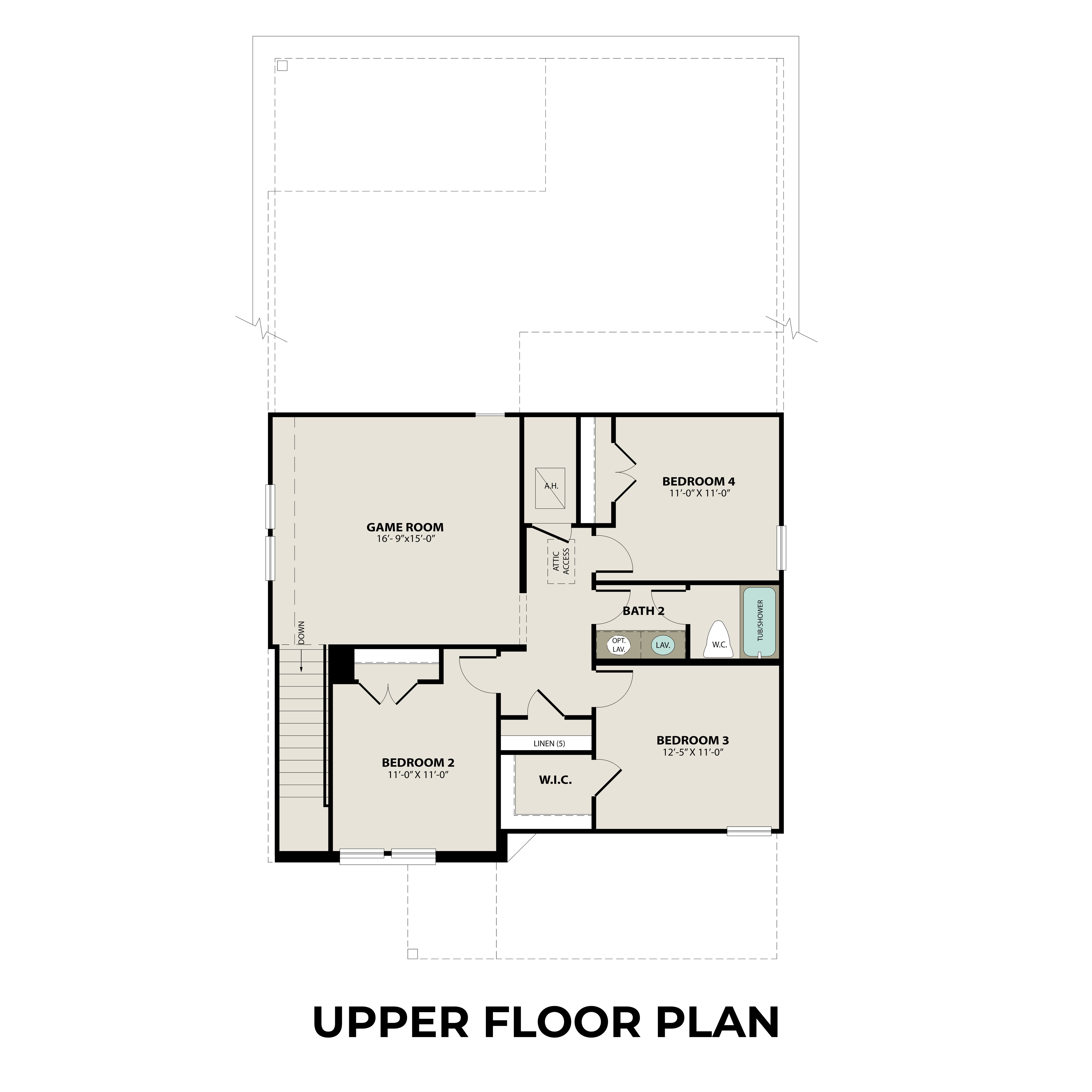 Upper Floor Plan