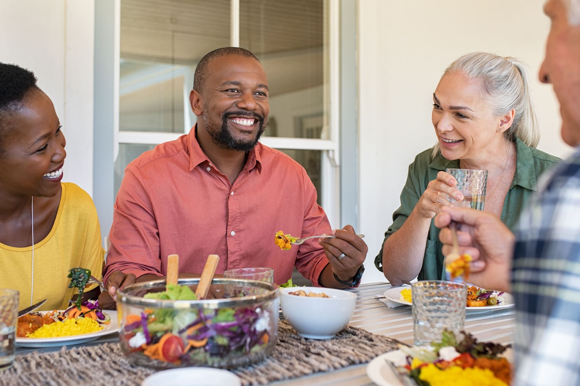 Enjoy a dinner with neighbors