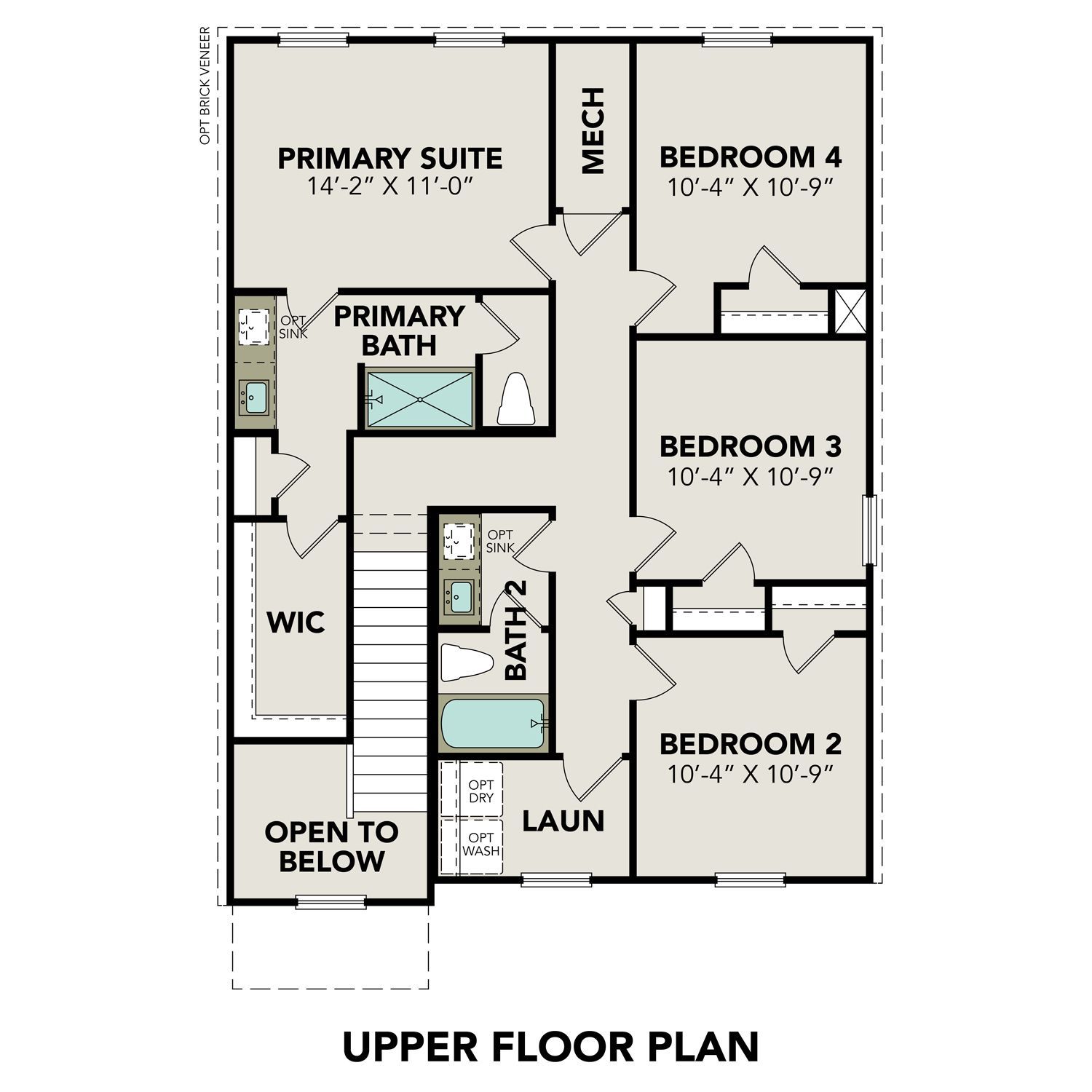 Upper Floor Plan