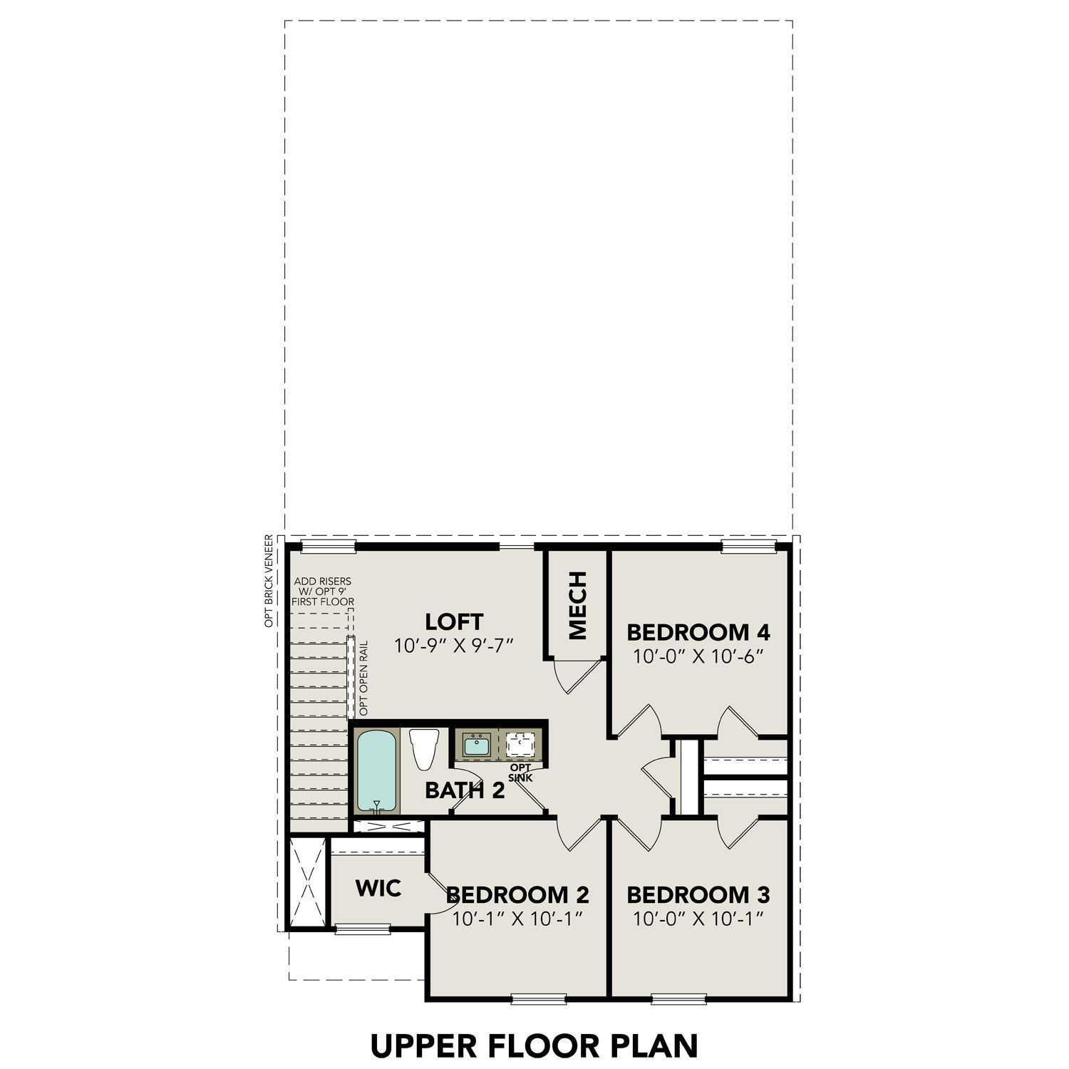 Upper Floor Plan