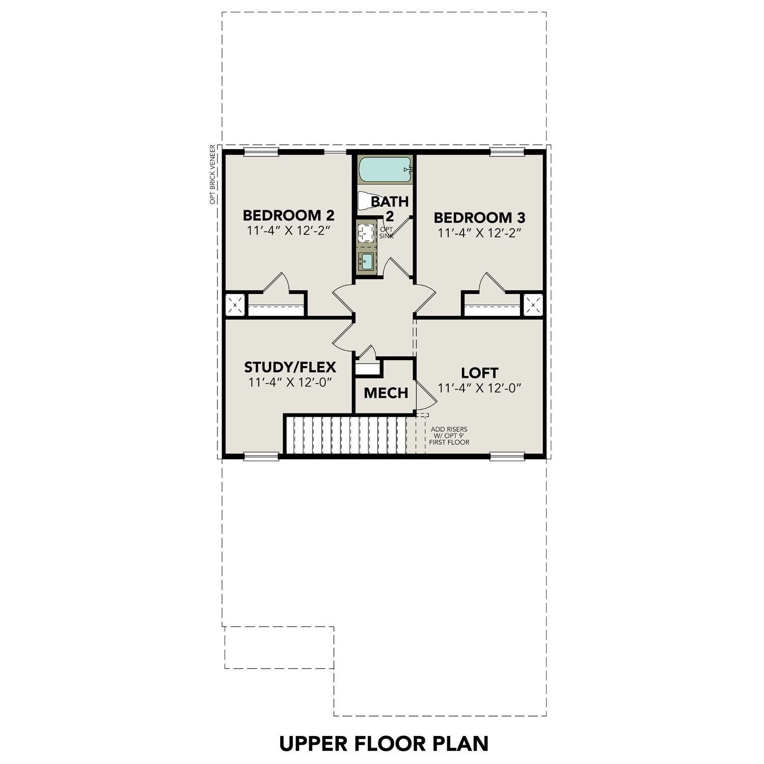 Upper Floor Plan