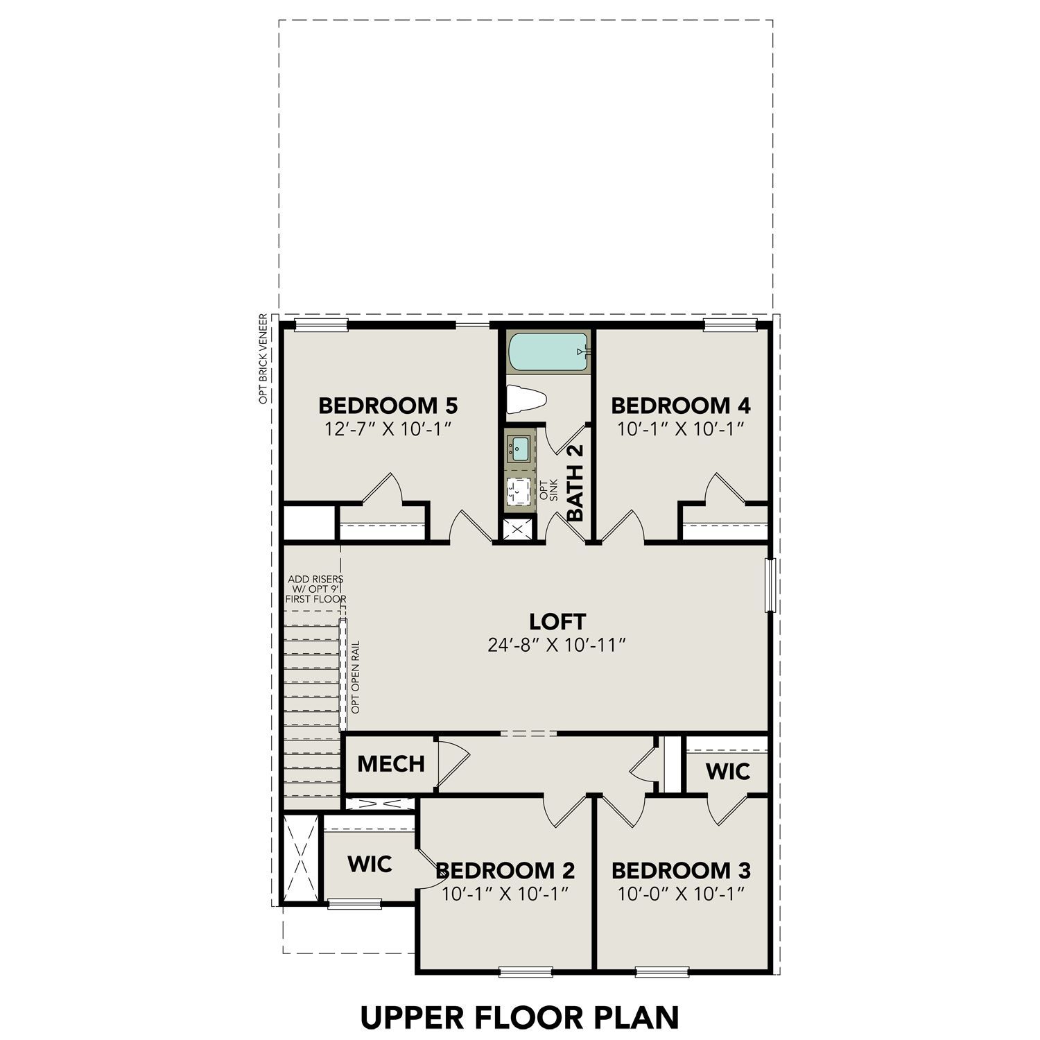 Upper Floor Plan