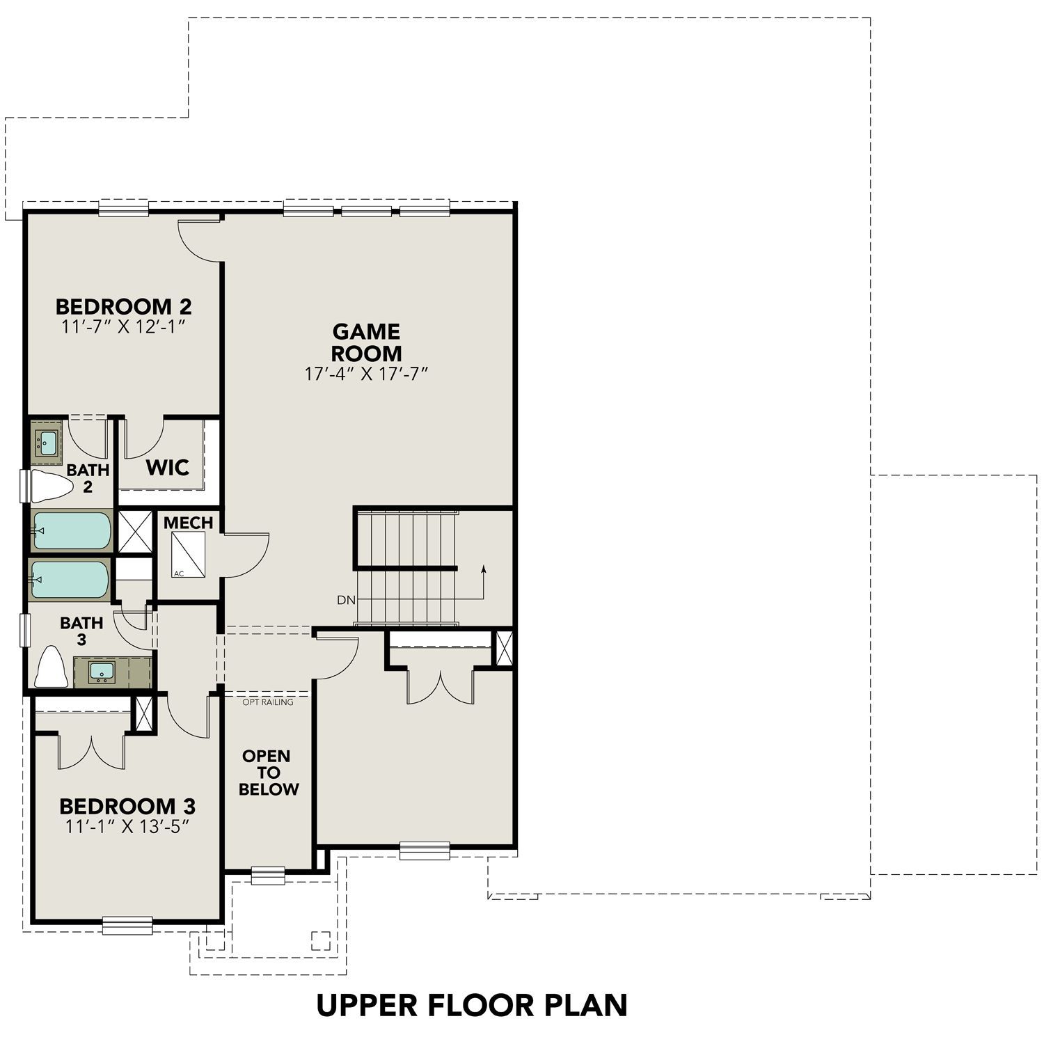 Upper Floor Plan